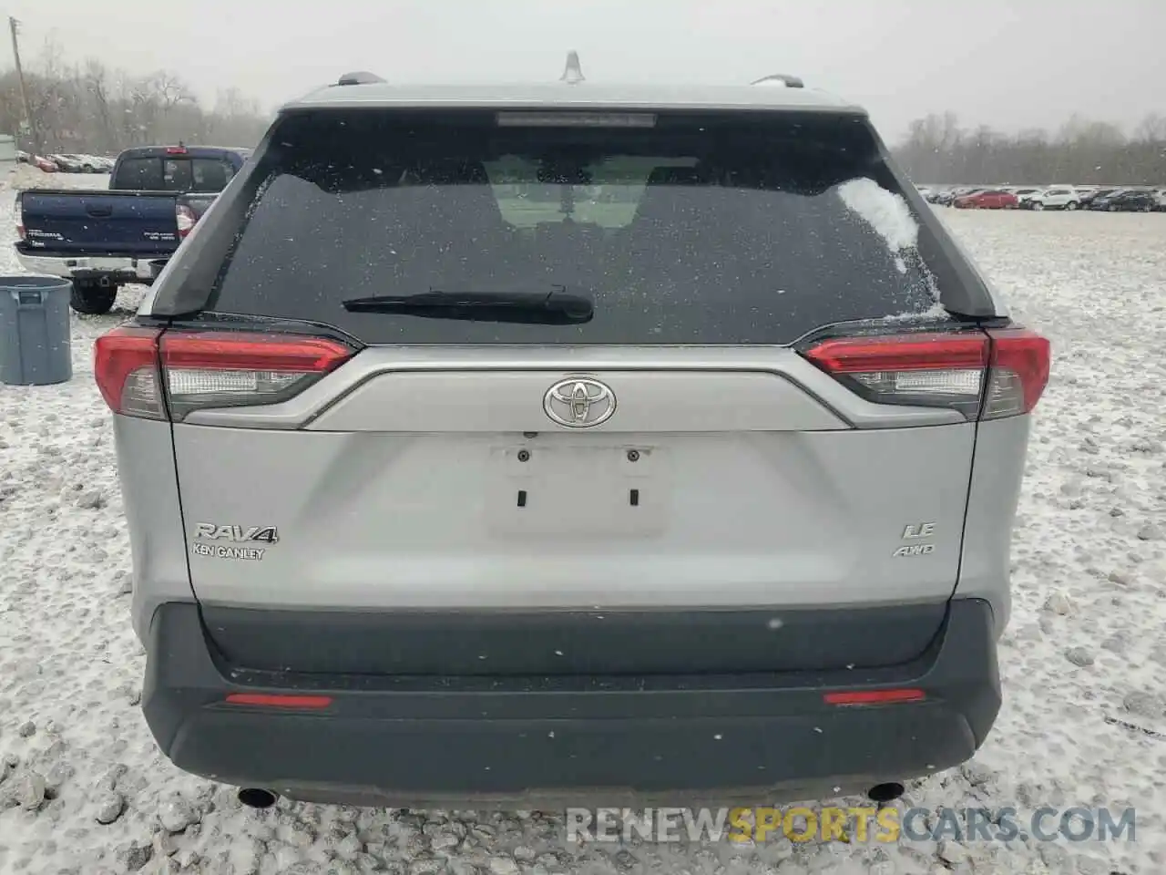 6 Photograph of a damaged car JTMF1RFV9KD511877 TOYOTA RAV4 2019