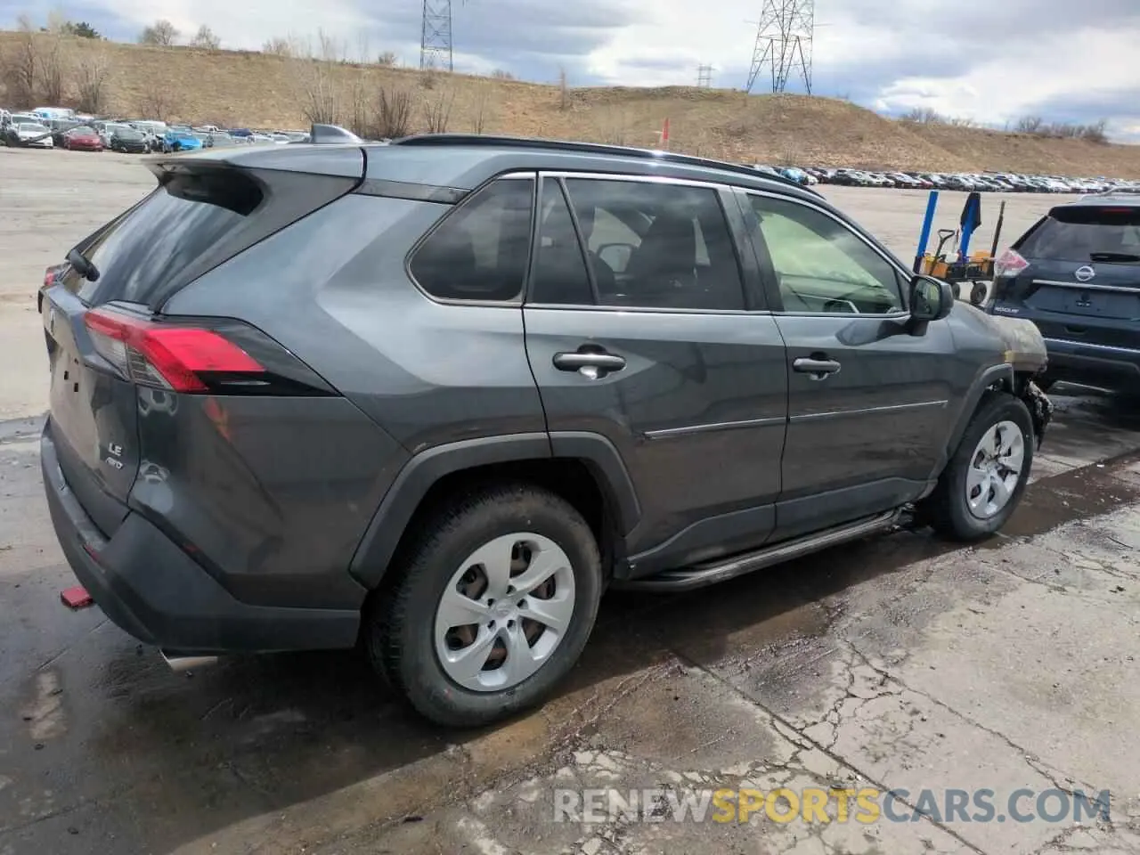 3 Photograph of a damaged car JTMF1RFVXKD034361 TOYOTA RAV4 2019
