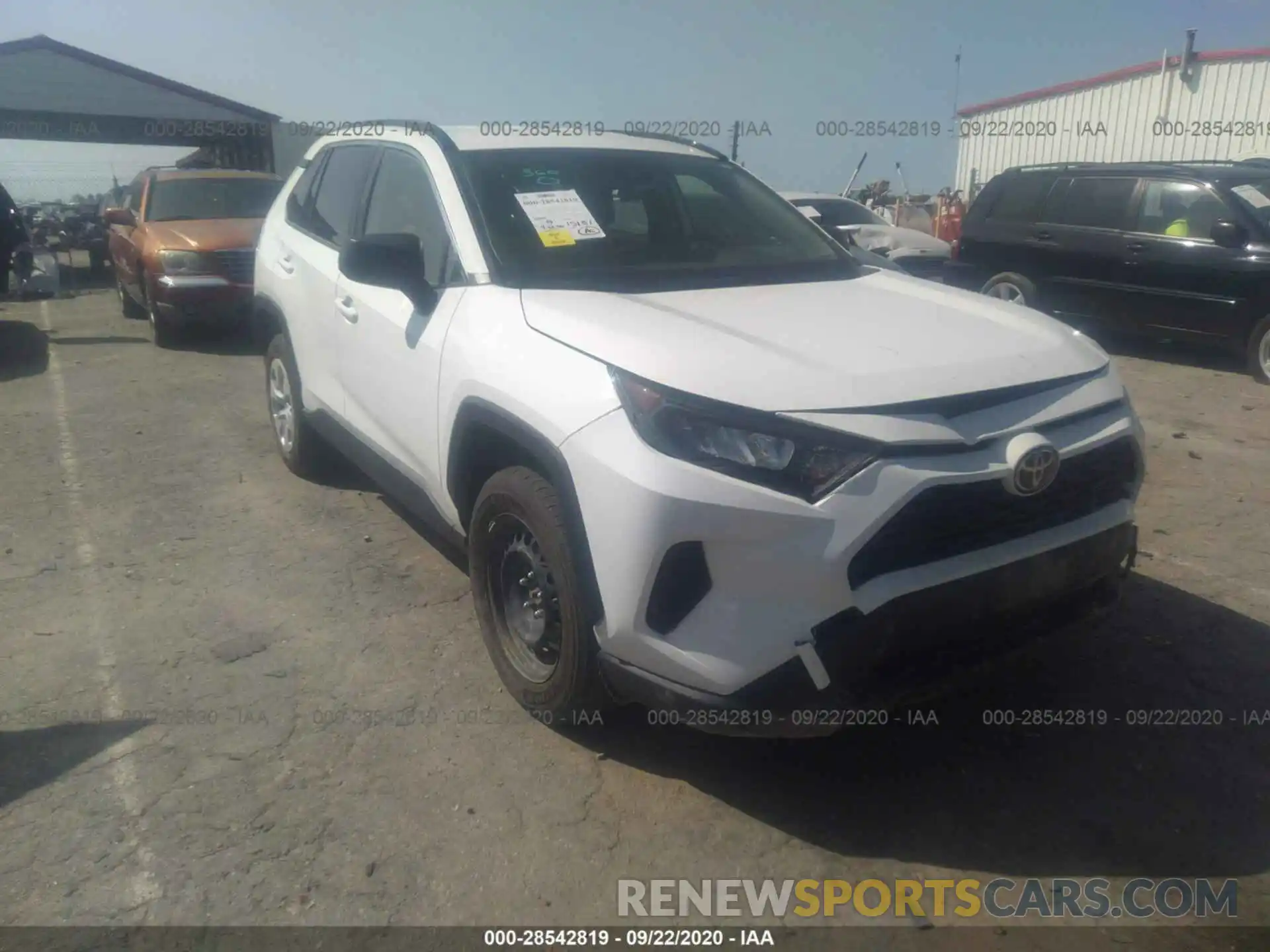 1 Photograph of a damaged car JTMF1RFVXKD044565 TOYOTA RAV4 2019