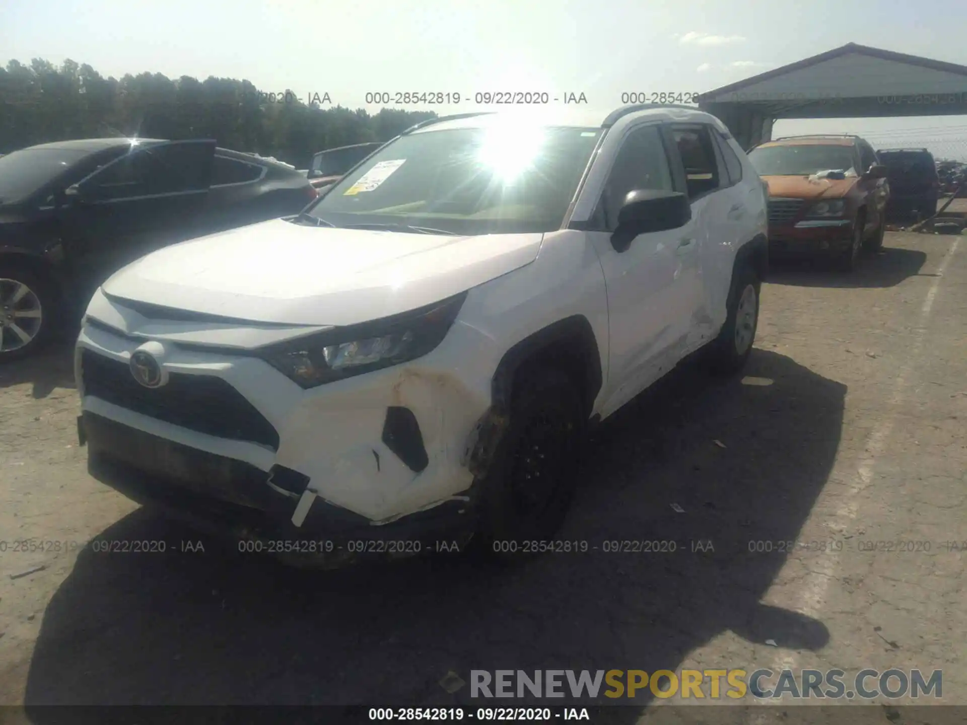 2 Photograph of a damaged car JTMF1RFVXKD044565 TOYOTA RAV4 2019