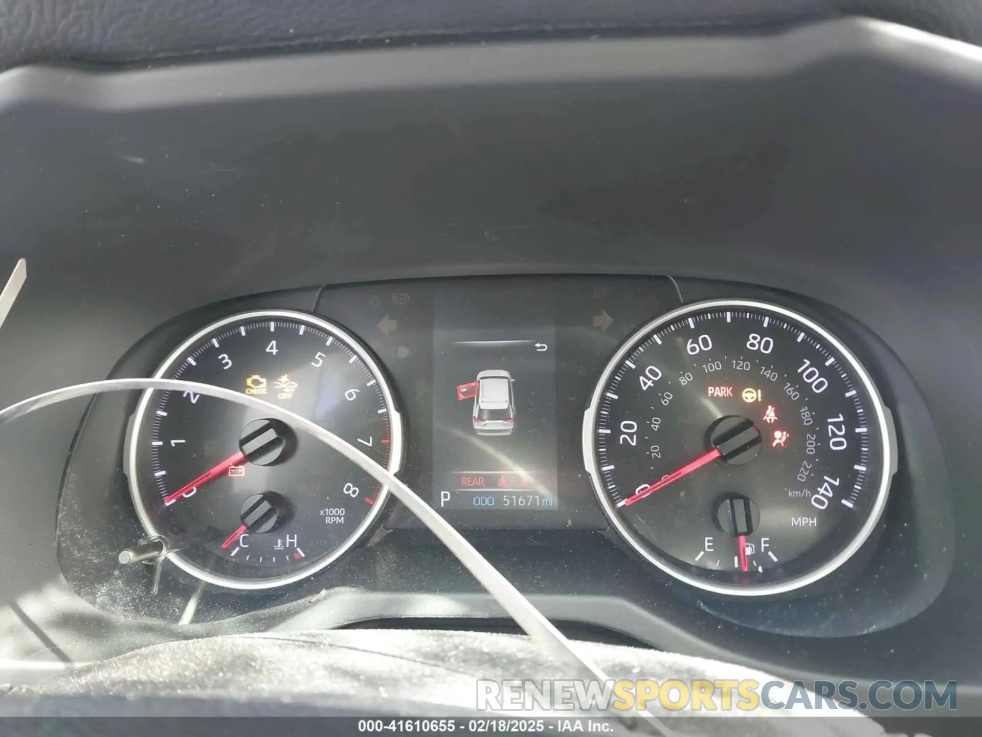 7 Photograph of a damaged car JTMF1RFVXKD044680 TOYOTA RAV4 2019