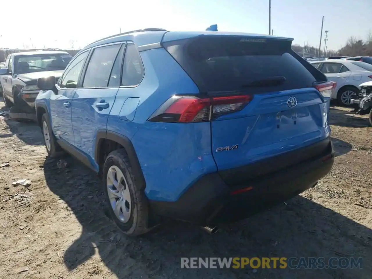 3 Photograph of a damaged car JTMF1RFVXKD504842 TOYOTA RAV4 2019