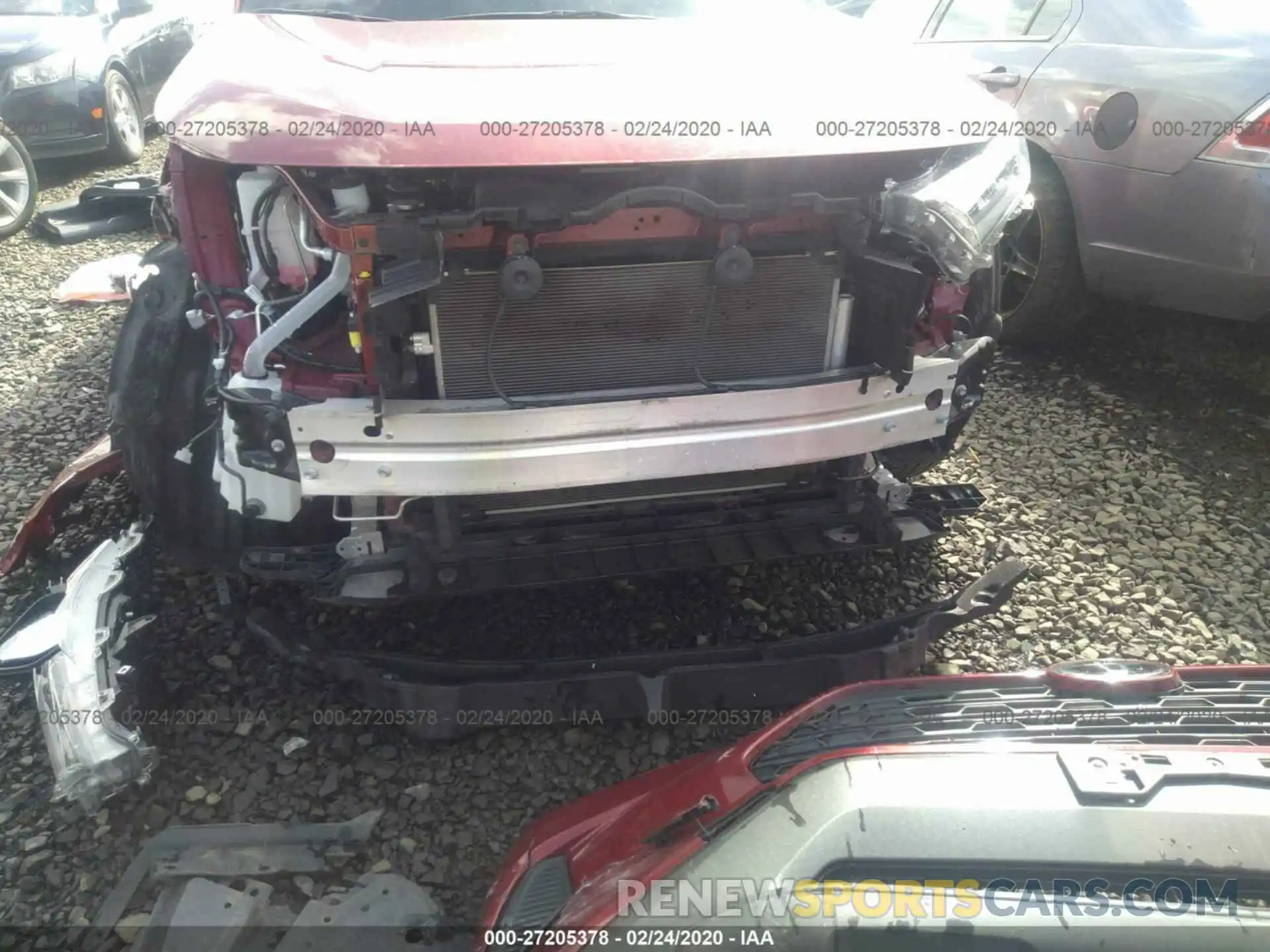 6 Photograph of a damaged car JTMF1RFVXKJ007520 TOYOTA RAV4 2019