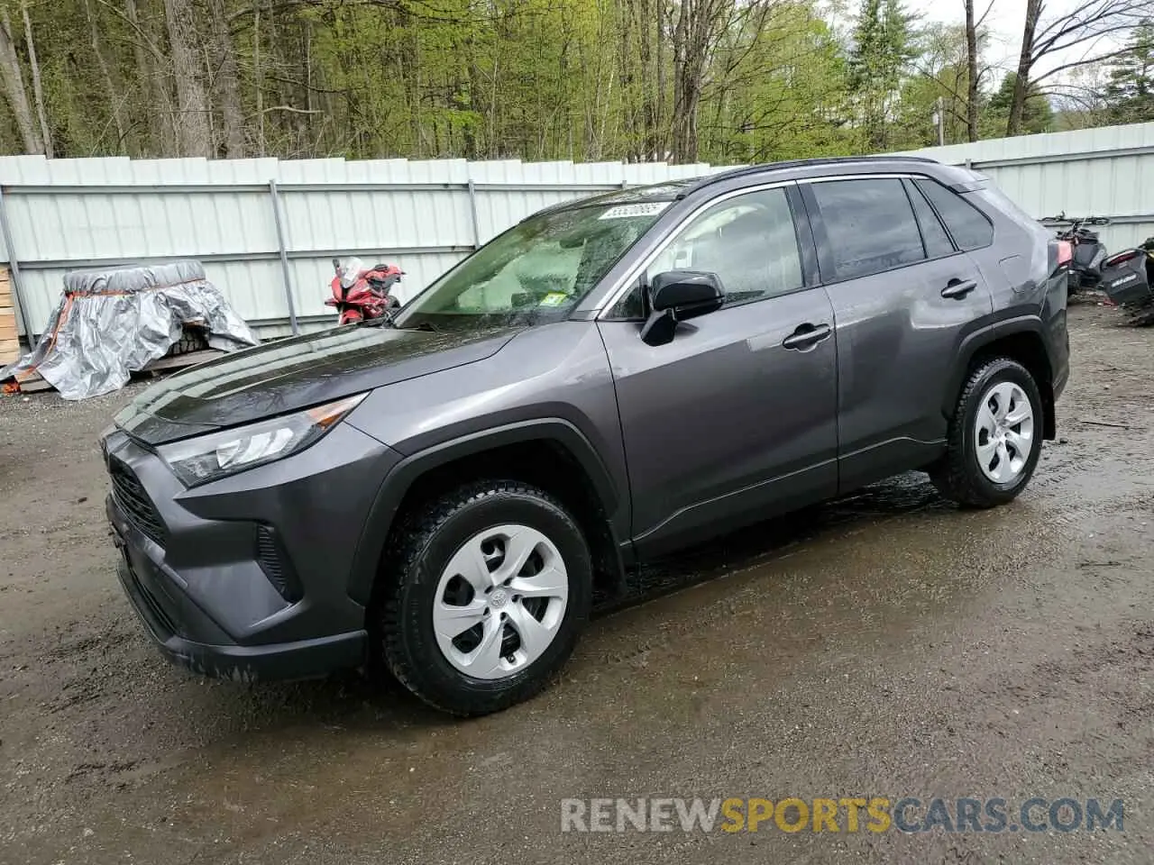 1 Photograph of a damaged car JTMF1RFVXKJ010725 TOYOTA RAV4 2019