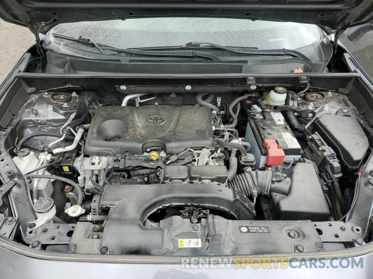 12 Photograph of a damaged car JTMF1RFVXKJ010725 TOYOTA RAV4 2019