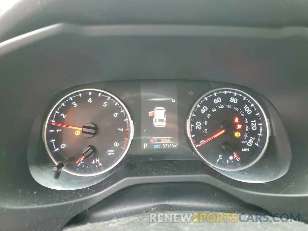 9 Photograph of a damaged car JTMF1RFVXKJ010725 TOYOTA RAV4 2019