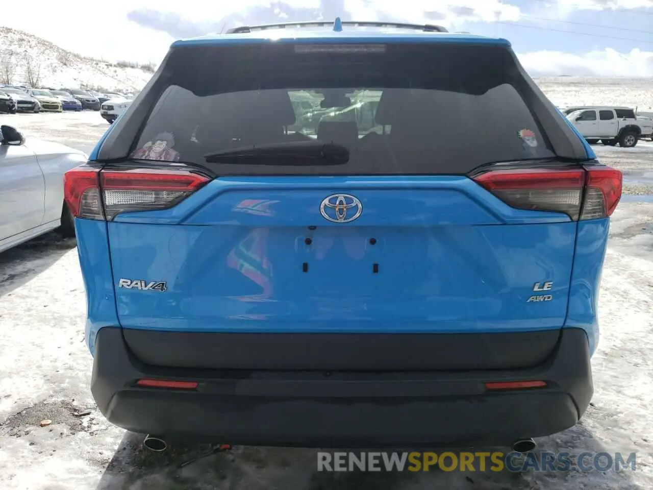 6 Photograph of a damaged car JTMF1RFVXKJ014211 TOYOTA RAV4 2019