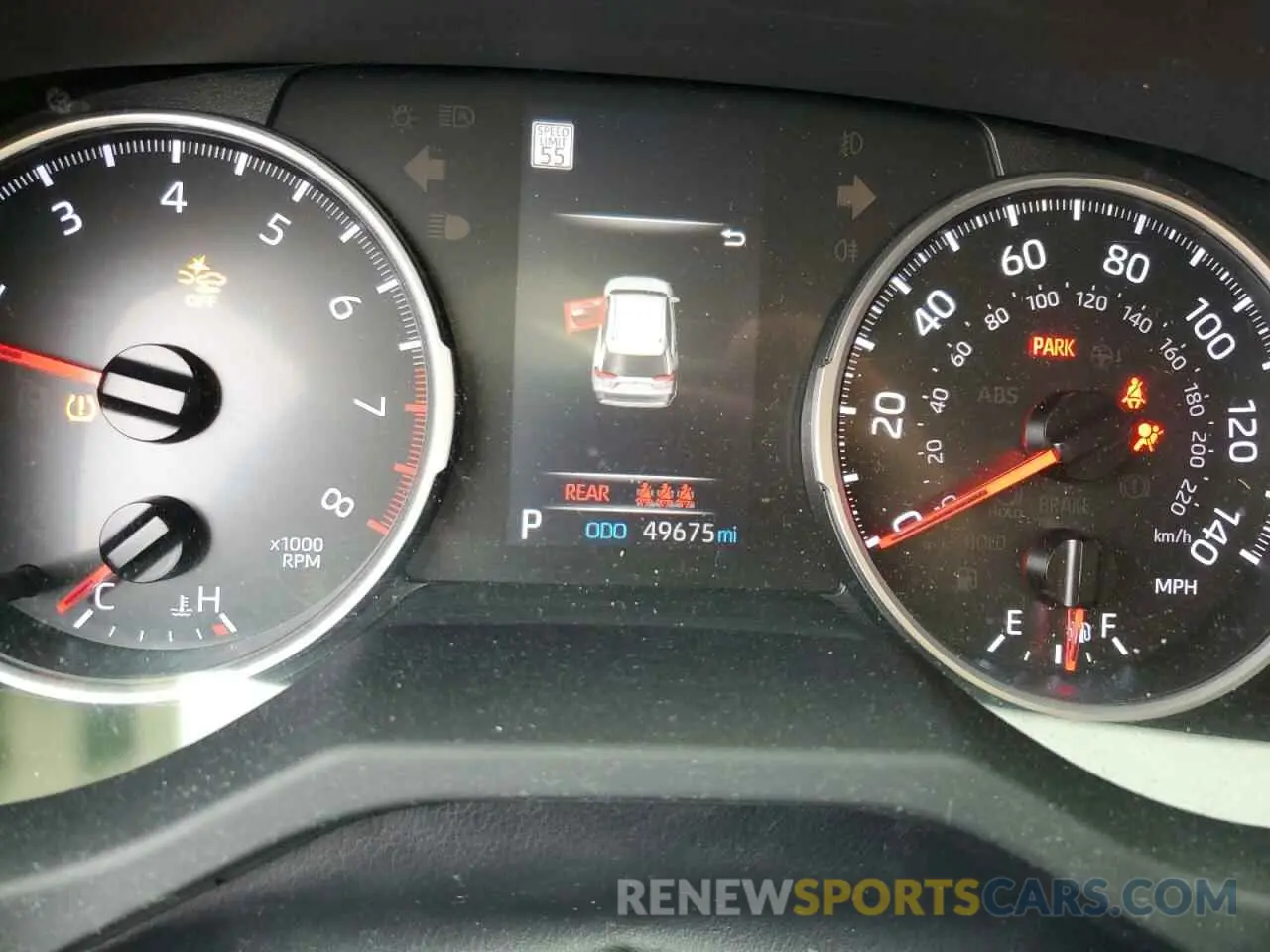 9 Photograph of a damaged car JTMF1RFVXKJ014211 TOYOTA RAV4 2019