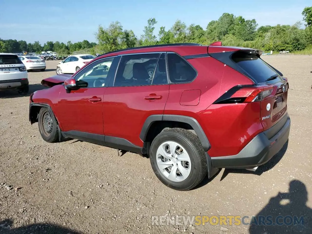 2 Photograph of a damaged car JTMG1RFV0KD021803 TOYOTA RAV4 2019