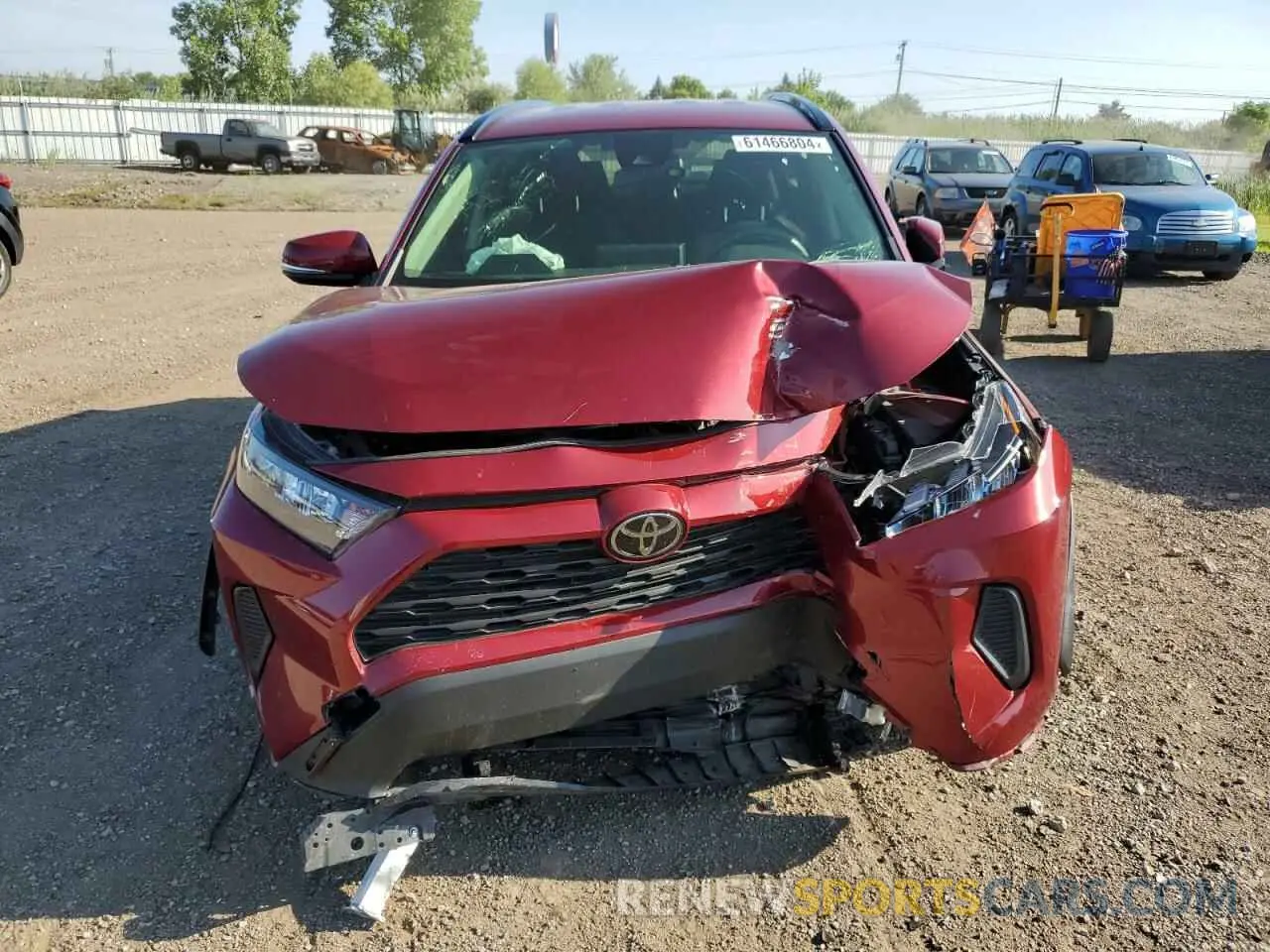 5 Photograph of a damaged car JTMG1RFV0KD021803 TOYOTA RAV4 2019