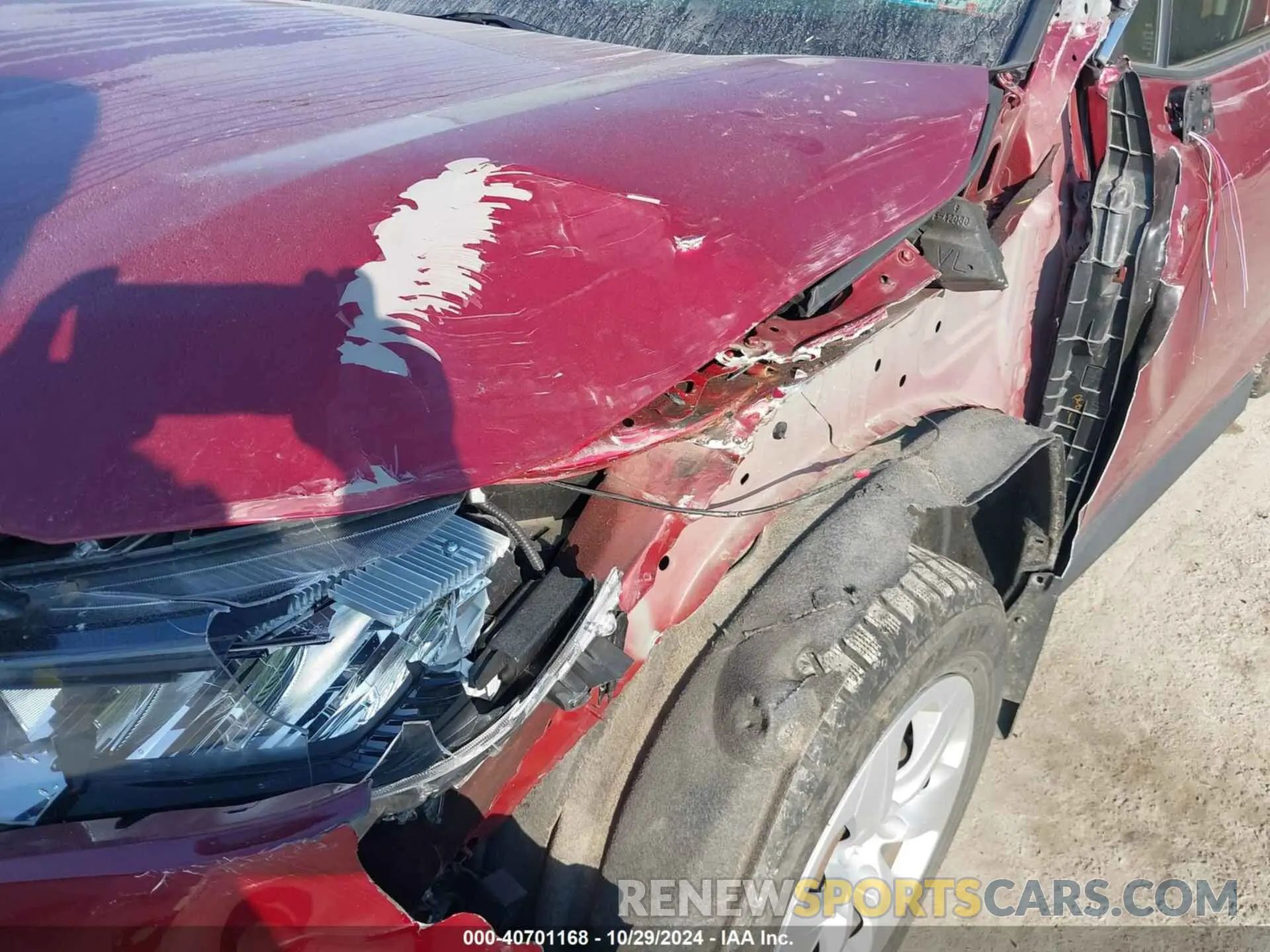 12 Photograph of a damaged car JTMG1RFV0KD040125 TOYOTA RAV4 2019