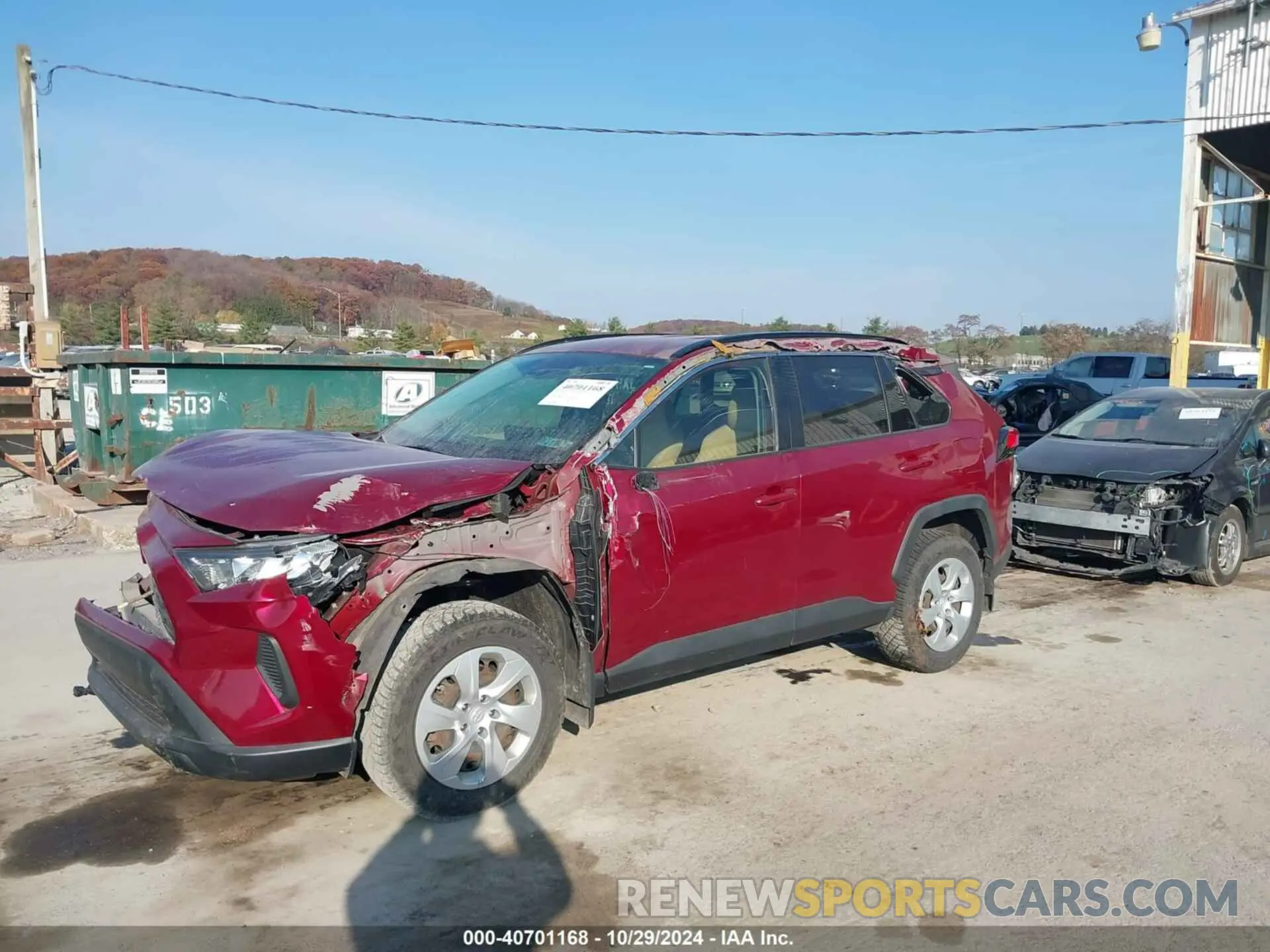 2 Photograph of a damaged car JTMG1RFV0KD040125 TOYOTA RAV4 2019