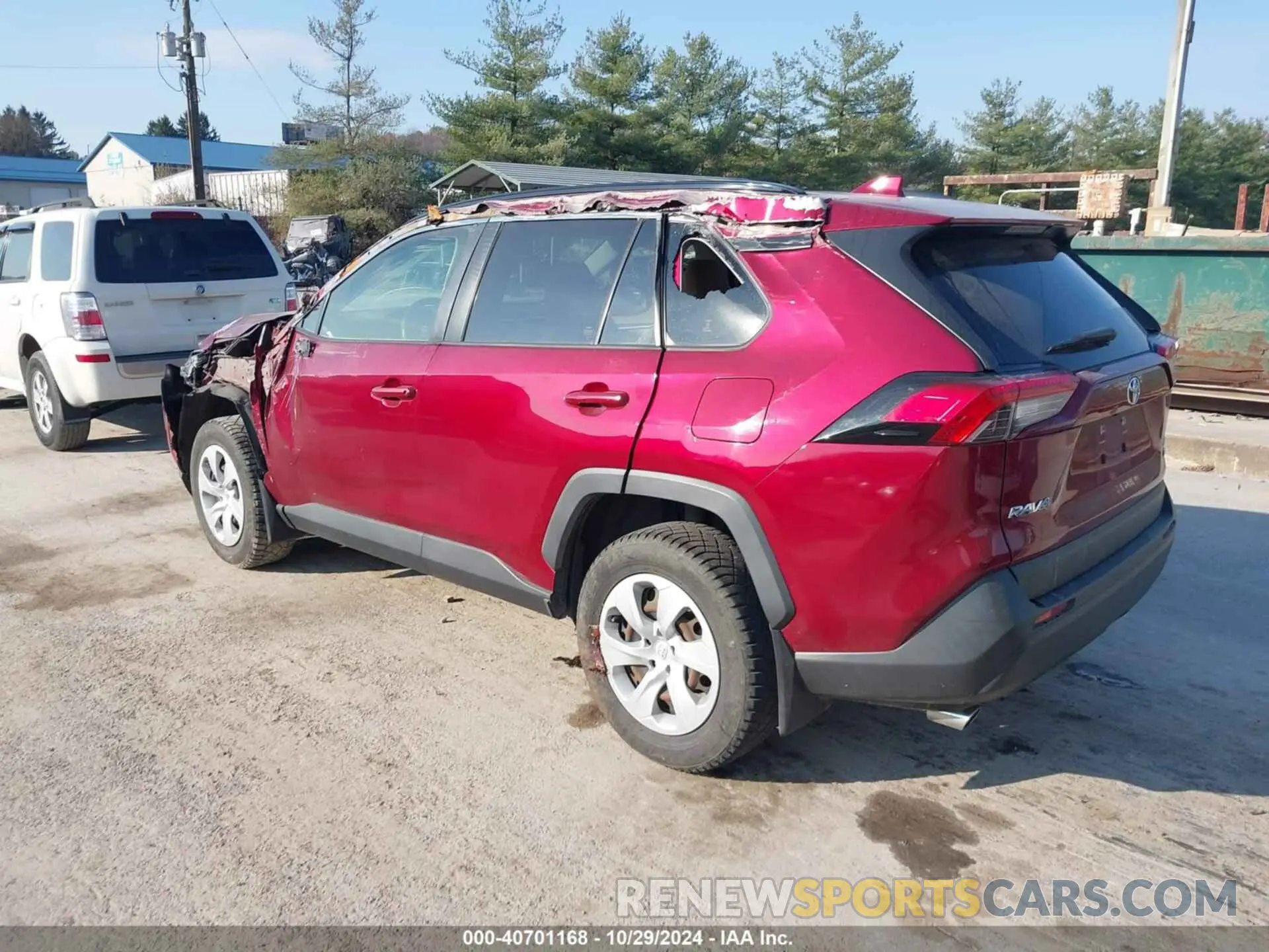 3 Photograph of a damaged car JTMG1RFV0KD040125 TOYOTA RAV4 2019