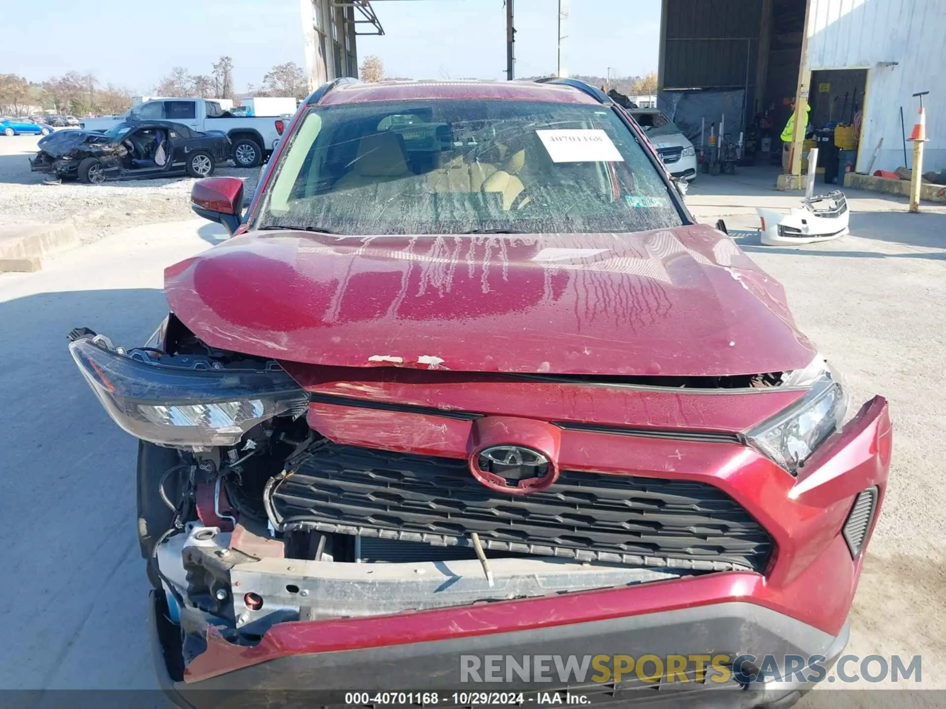 6 Photograph of a damaged car JTMG1RFV0KD040125 TOYOTA RAV4 2019
