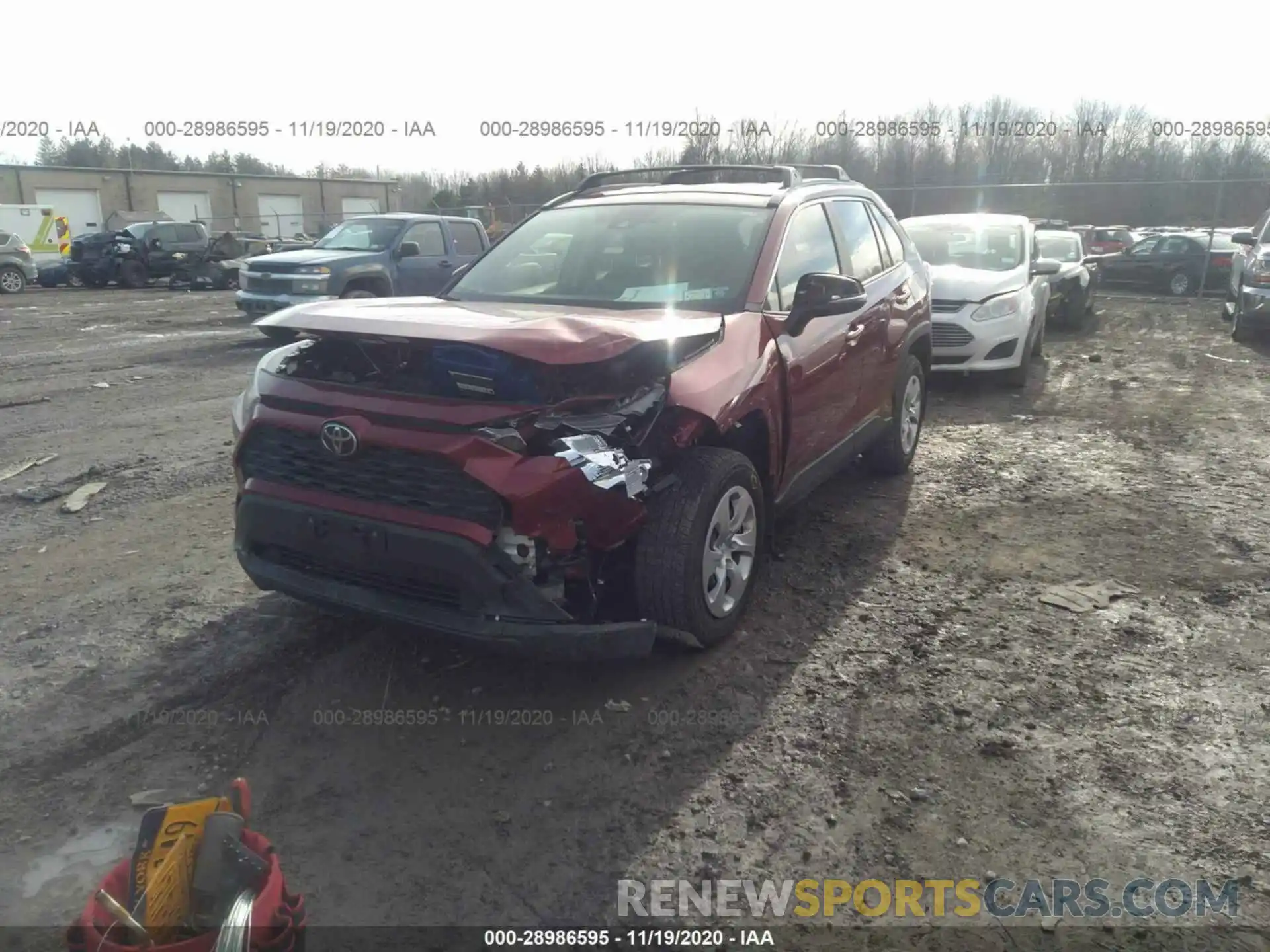 2 Photograph of a damaged car JTMG1RFV0KD502506 TOYOTA RAV4 2019