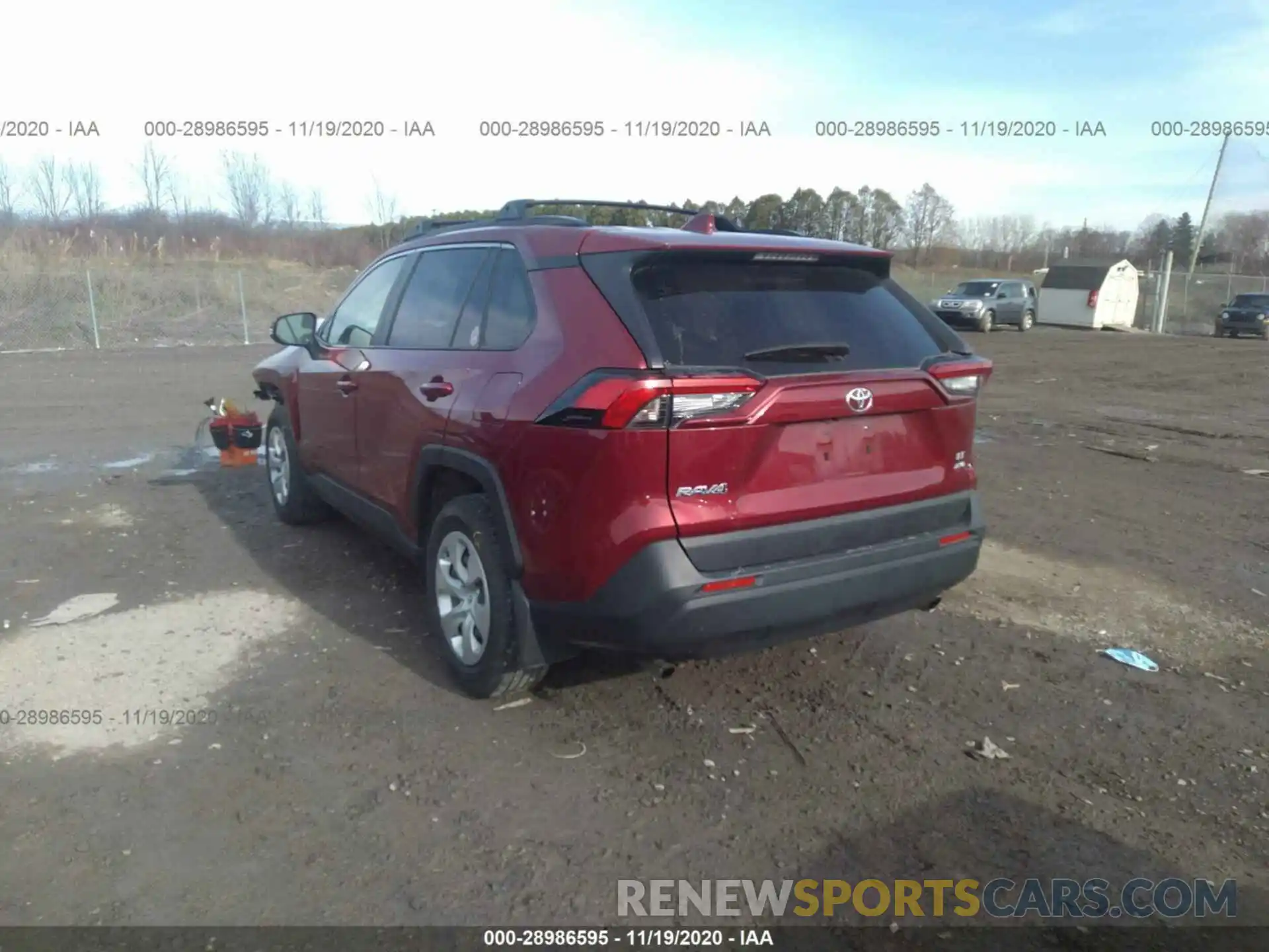 3 Photograph of a damaged car JTMG1RFV0KD502506 TOYOTA RAV4 2019