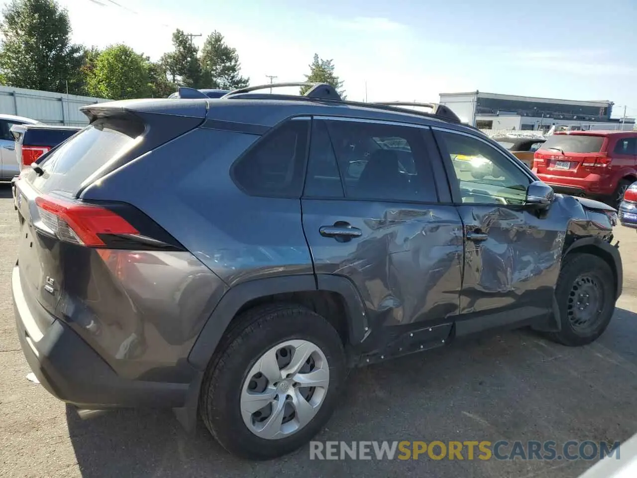 3 Photograph of a damaged car JTMG1RFV0KJ007840 TOYOTA RAV4 2019