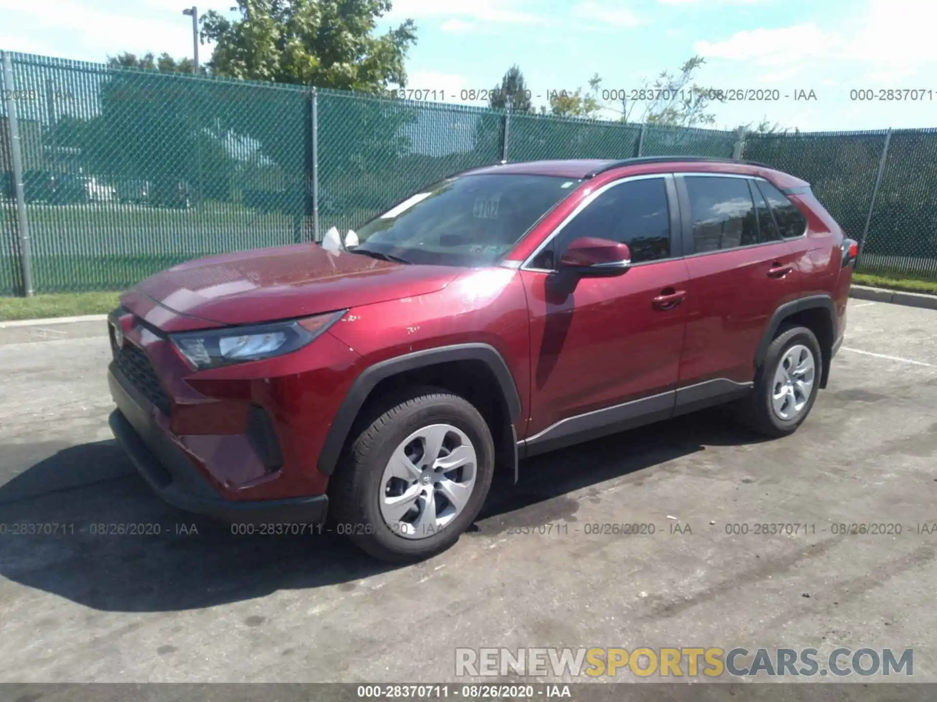 2 Photograph of a damaged car JTMG1RFV1KD004234 TOYOTA RAV4 2019