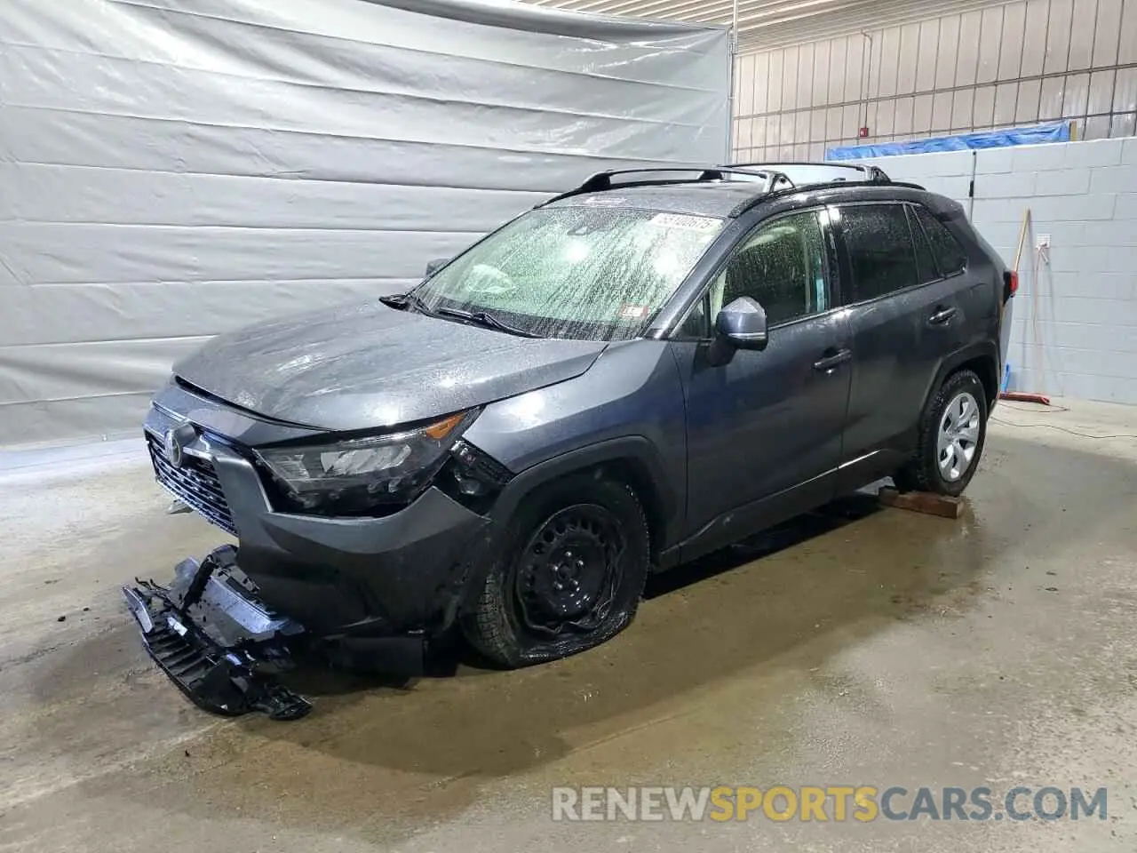 1 Photograph of a damaged car JTMG1RFV1KD008610 TOYOTA RAV4 2019