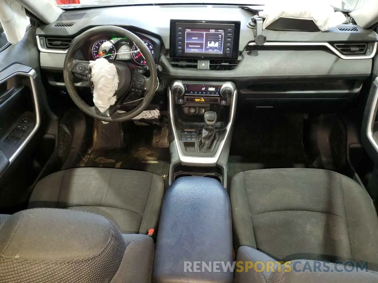 8 Photograph of a damaged car JTMG1RFV1KD008610 TOYOTA RAV4 2019
