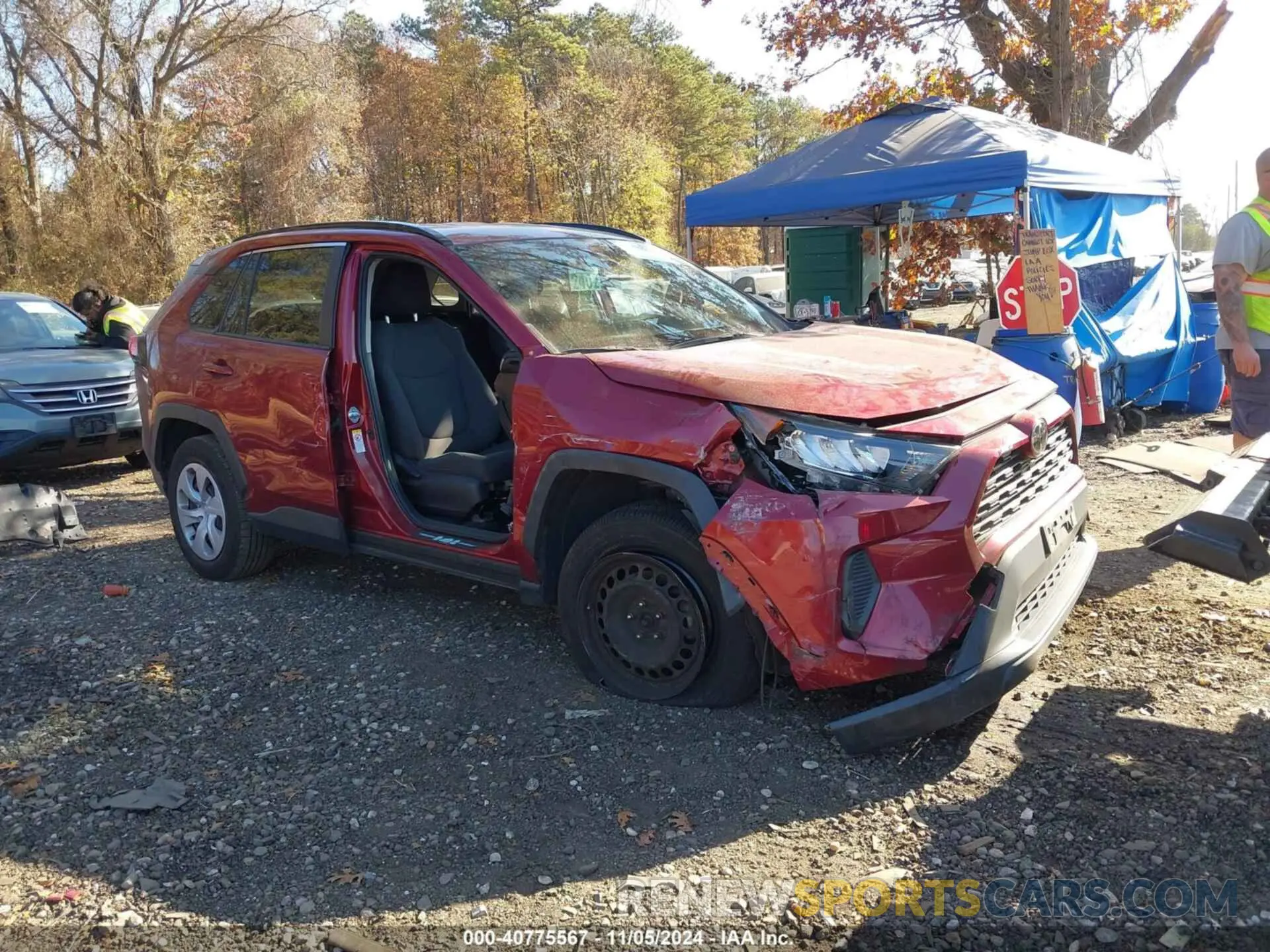 13 Photograph of a damaged car JTMG1RFV1KD013502 TOYOTA RAV4 2019