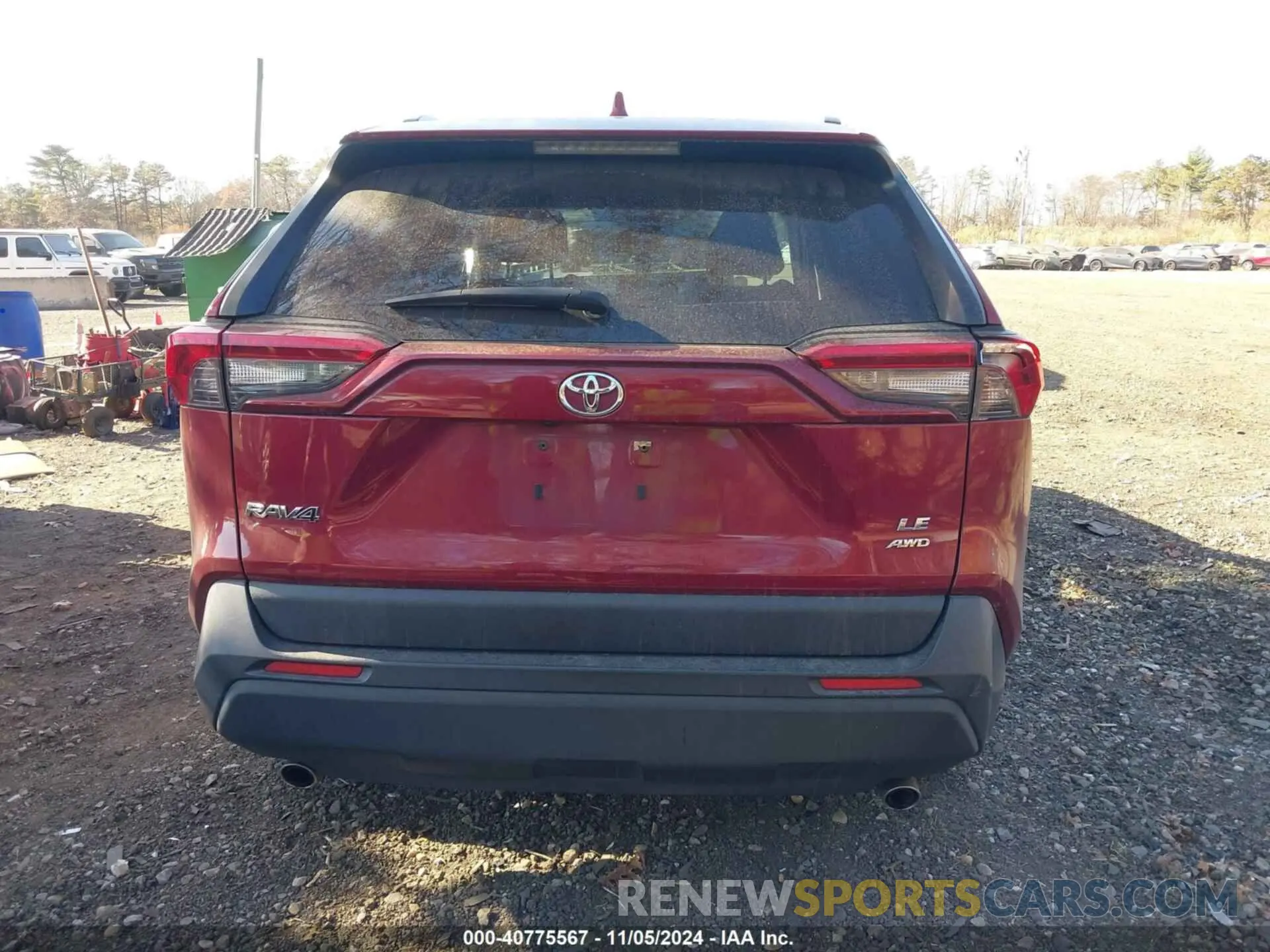 16 Photograph of a damaged car JTMG1RFV1KD013502 TOYOTA RAV4 2019