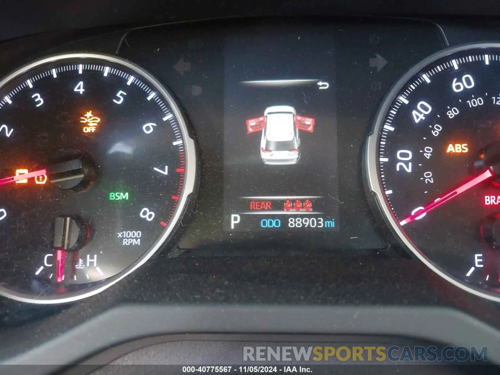 7 Photograph of a damaged car JTMG1RFV1KD013502 TOYOTA RAV4 2019