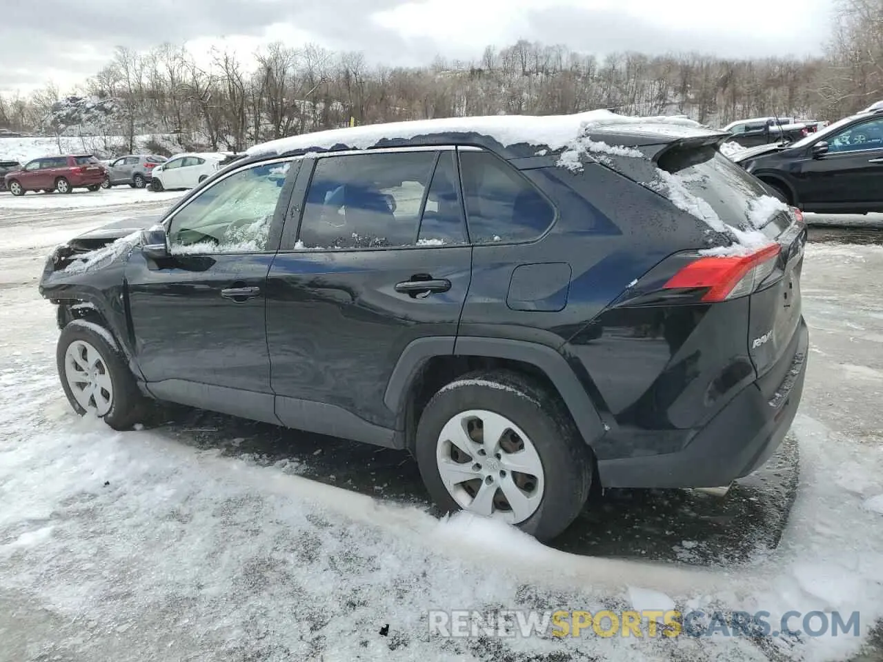 2 Photograph of a damaged car JTMG1RFV1KD033183 TOYOTA RAV4 2019