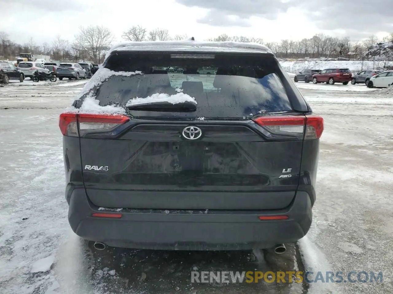 6 Photograph of a damaged car JTMG1RFV1KD033183 TOYOTA RAV4 2019