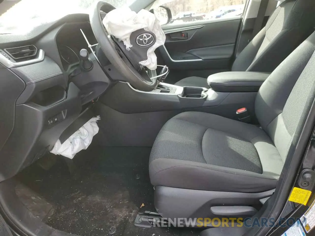 7 Photograph of a damaged car JTMG1RFV1KD033183 TOYOTA RAV4 2019