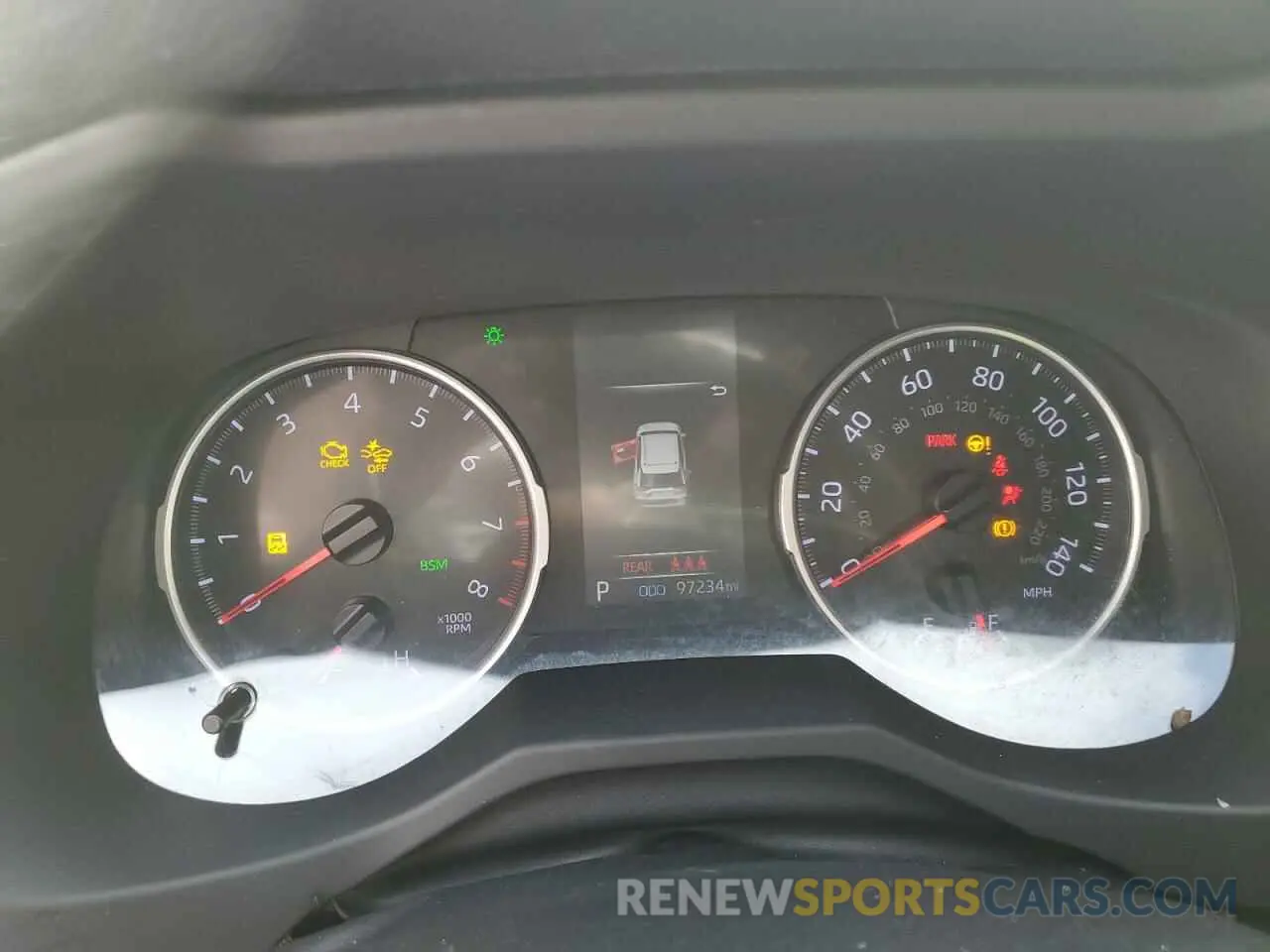 9 Photograph of a damaged car JTMG1RFV1KD033183 TOYOTA RAV4 2019