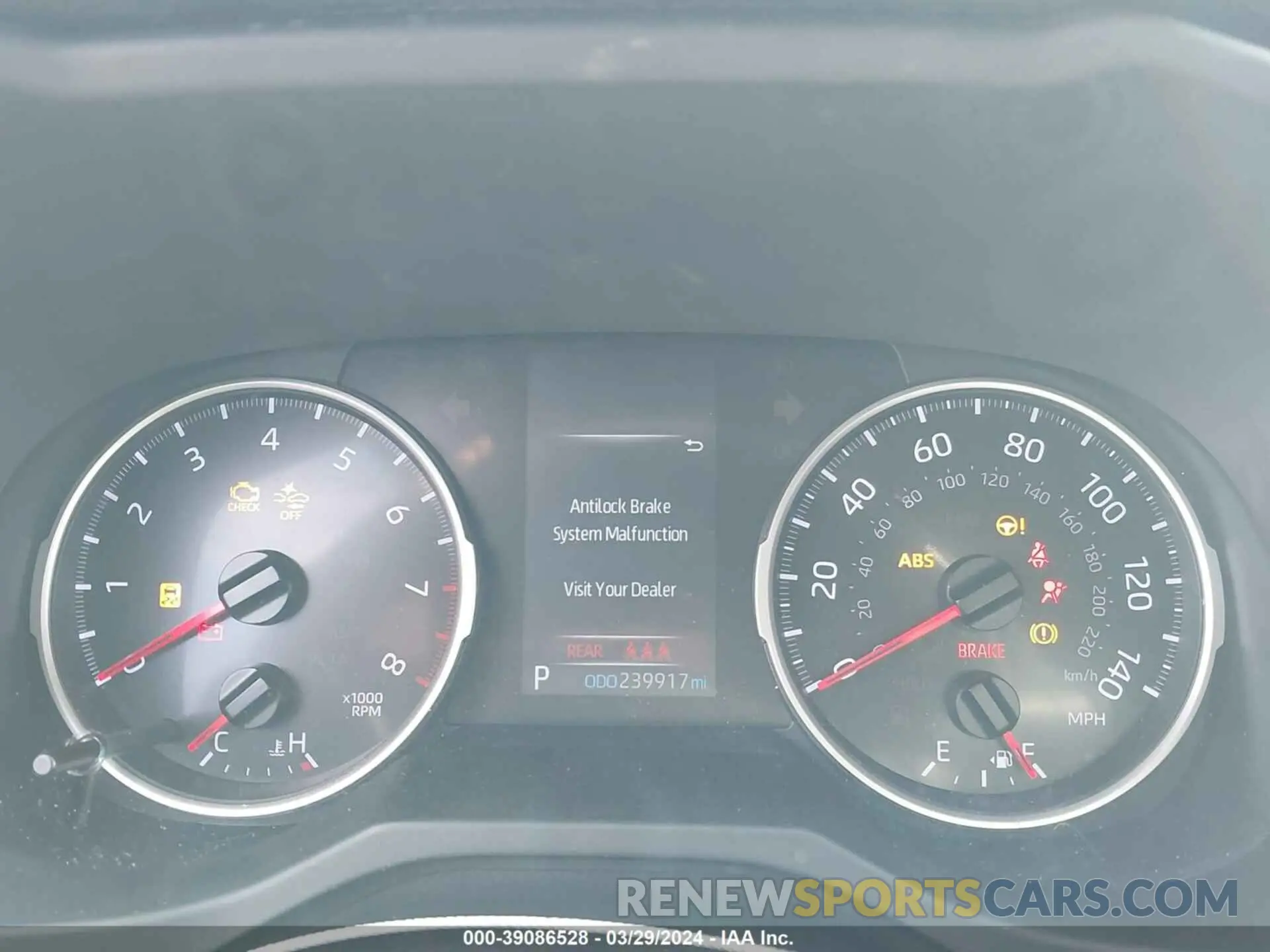 7 Photograph of a damaged car JTMG1RFV1KD514020 TOYOTA RAV4 2019