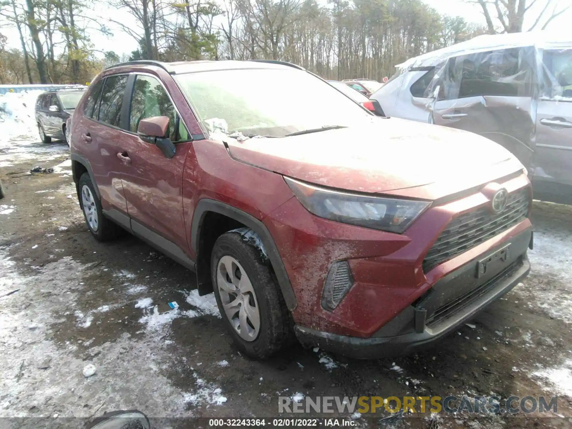 1 Photograph of a damaged car JTMG1RFV2KD006204 TOYOTA RAV4 2019