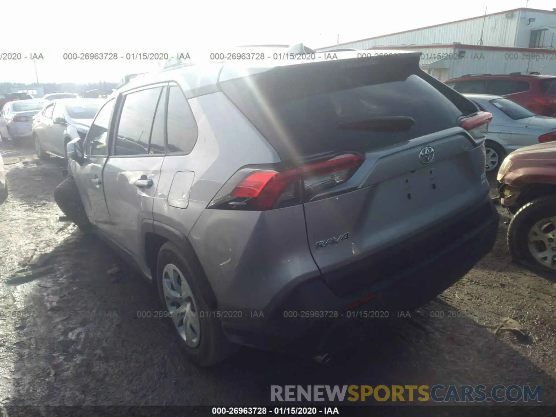 3 Photograph of a damaged car JTMG1RFV2KD008857 TOYOTA RAV4 2019