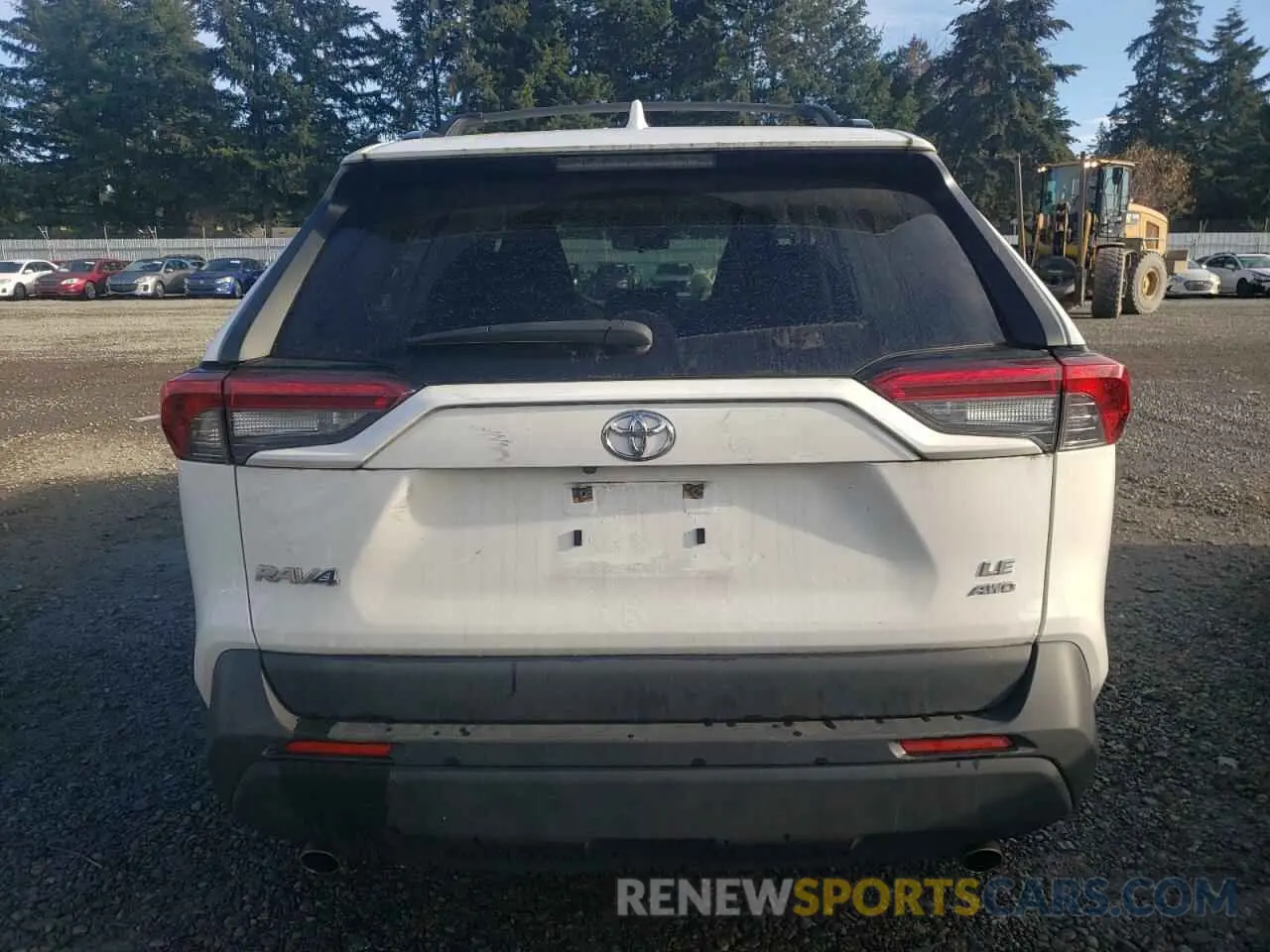 6 Photograph of a damaged car JTMG1RFV2KD019213 TOYOTA RAV4 2019