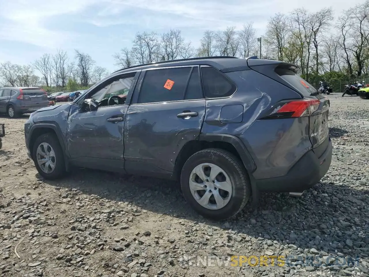 2 Photograph of a damaged car JTMG1RFV2KD511482 TOYOTA RAV4 2019