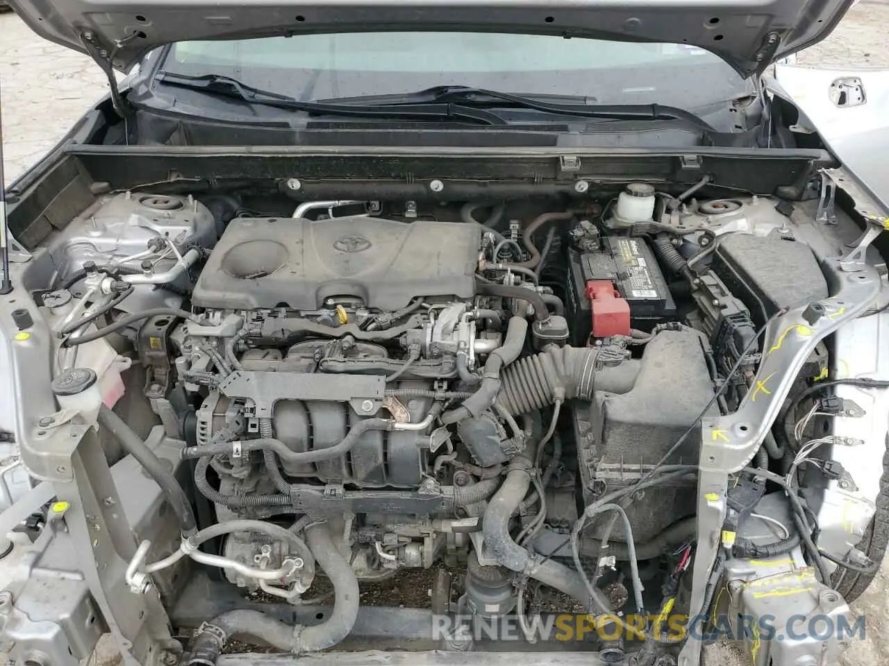 12 Photograph of a damaged car JTMG1RFV2KD514897 TOYOTA RAV4 2019