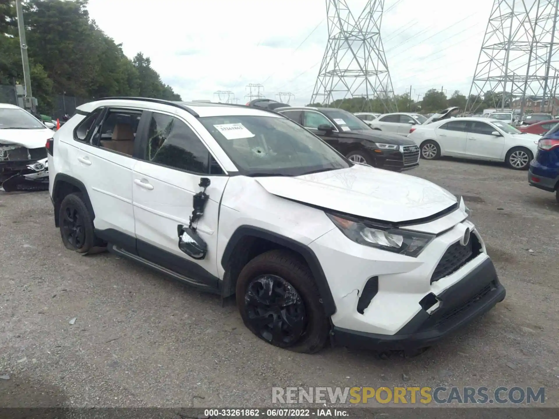 1 Photograph of a damaged car JTMG1RFV2KJ002767 TOYOTA RAV4 2019