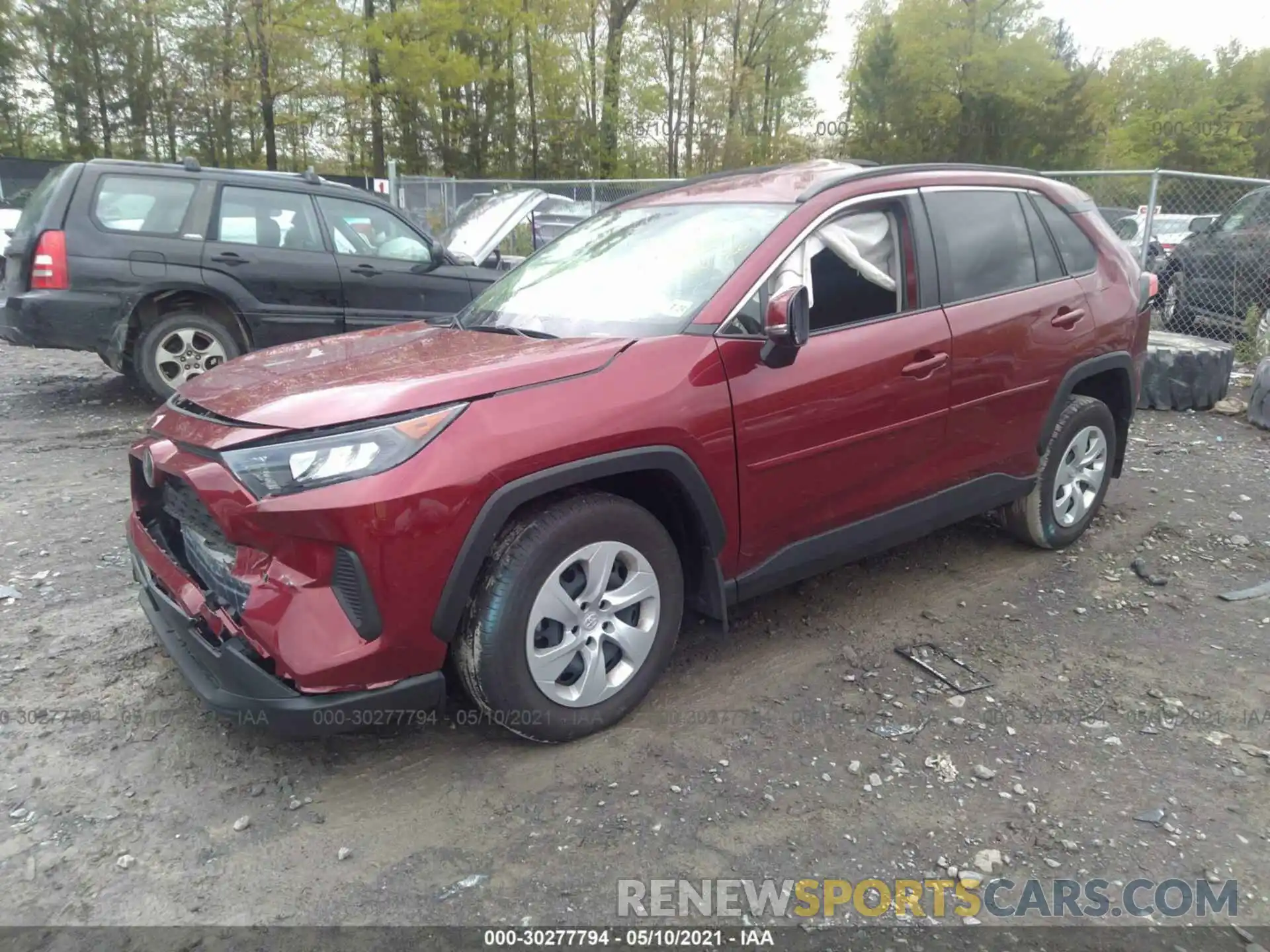 2 Photograph of a damaged car JTMG1RFV3KD004543 TOYOTA RAV4 2019