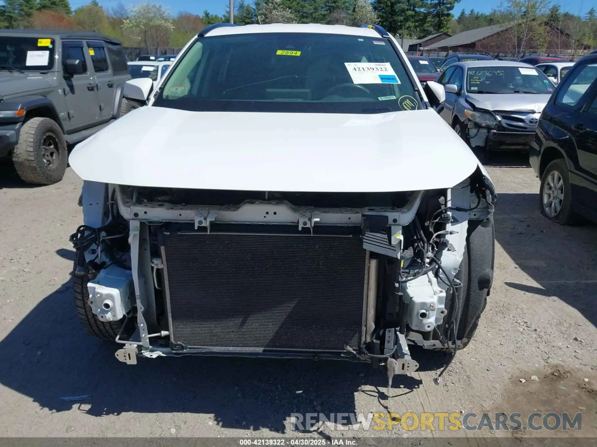 13 Photograph of a damaged car JTMG1RFV3KD007040 TOYOTA RAV4 2019