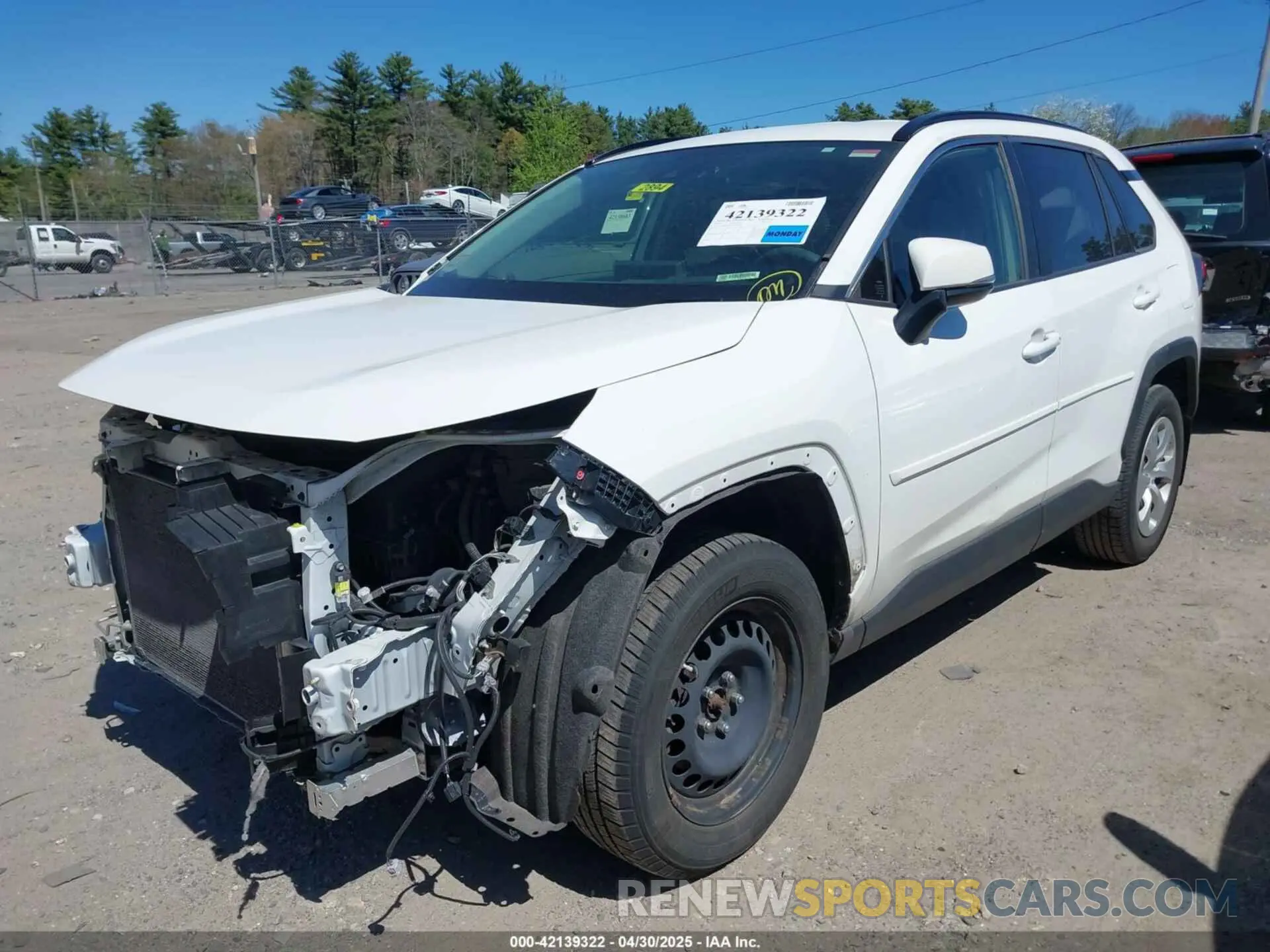 2 Photograph of a damaged car JTMG1RFV3KD007040 TOYOTA RAV4 2019