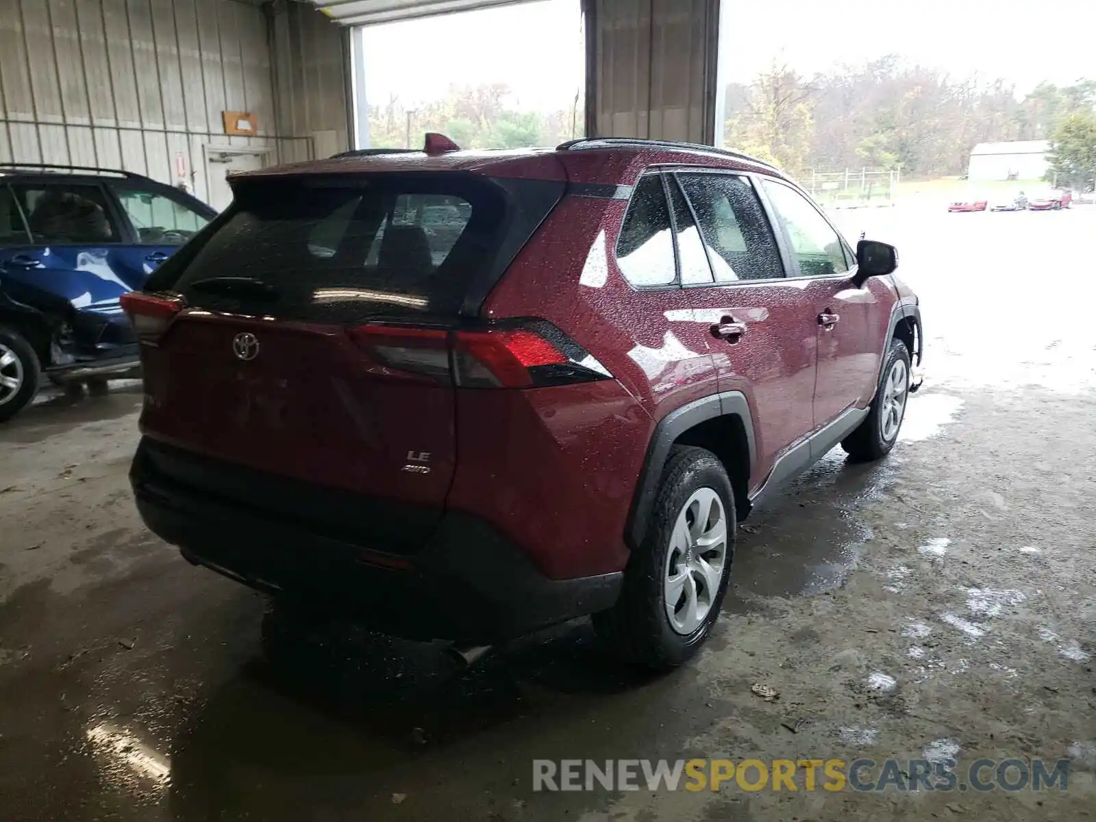 4 Photograph of a damaged car JTMG1RFV3KD044914 TOYOTA RAV4 2019