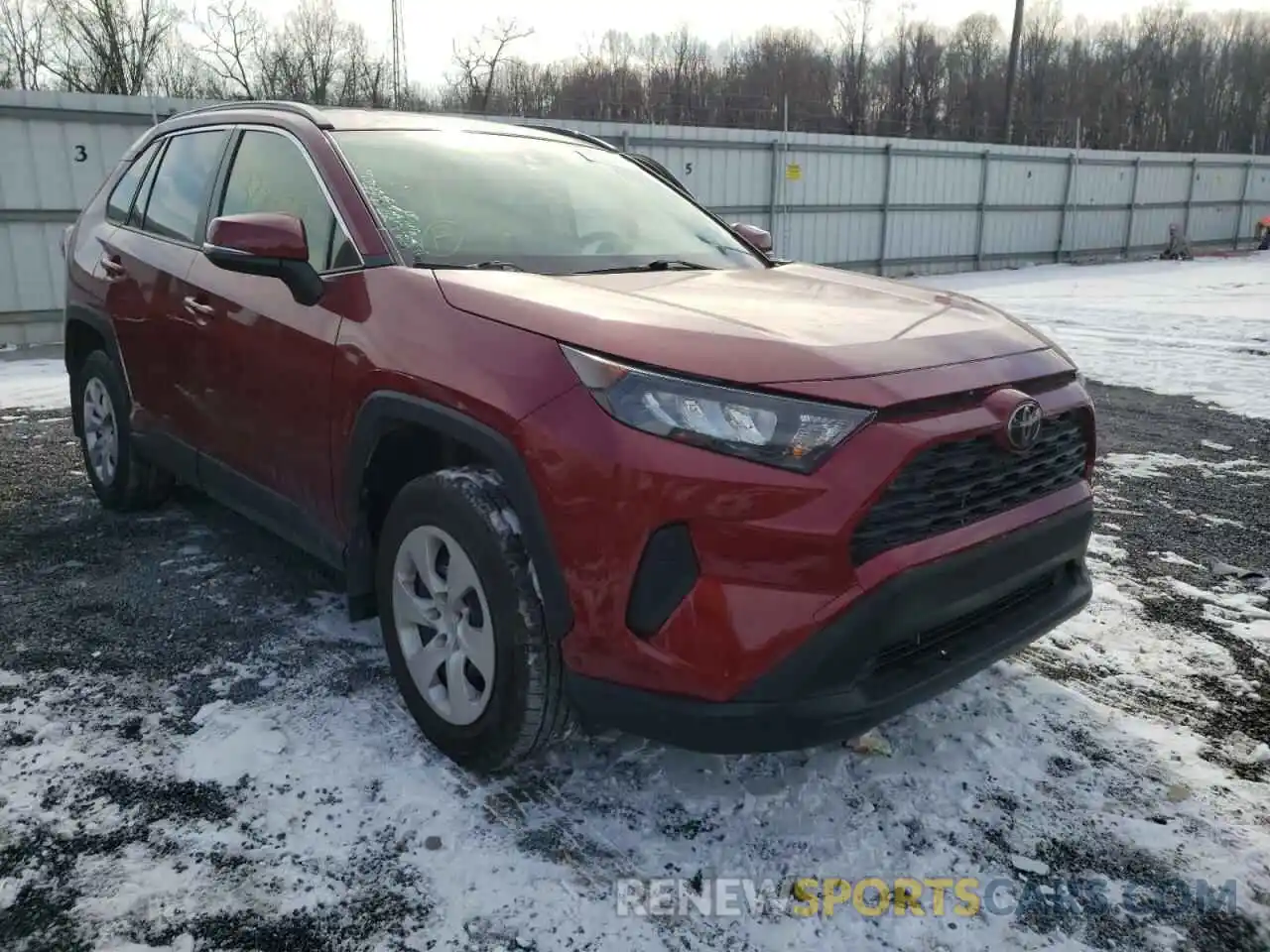 1 Photograph of a damaged car JTMG1RFV3KJ004687 TOYOTA RAV4 2019