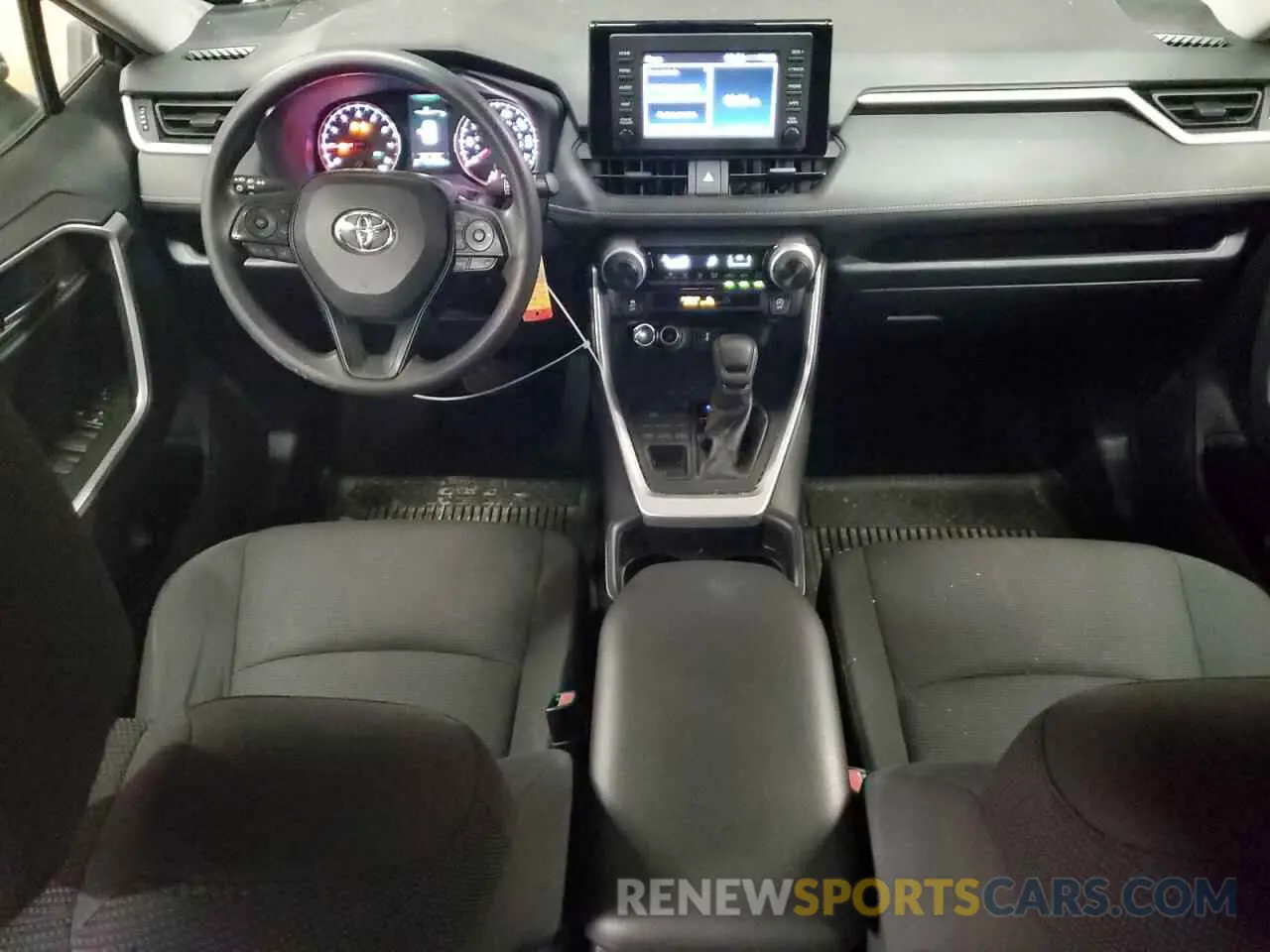 8 Photograph of a damaged car JTMG1RFV3KJ004902 TOYOTA RAV4 2019