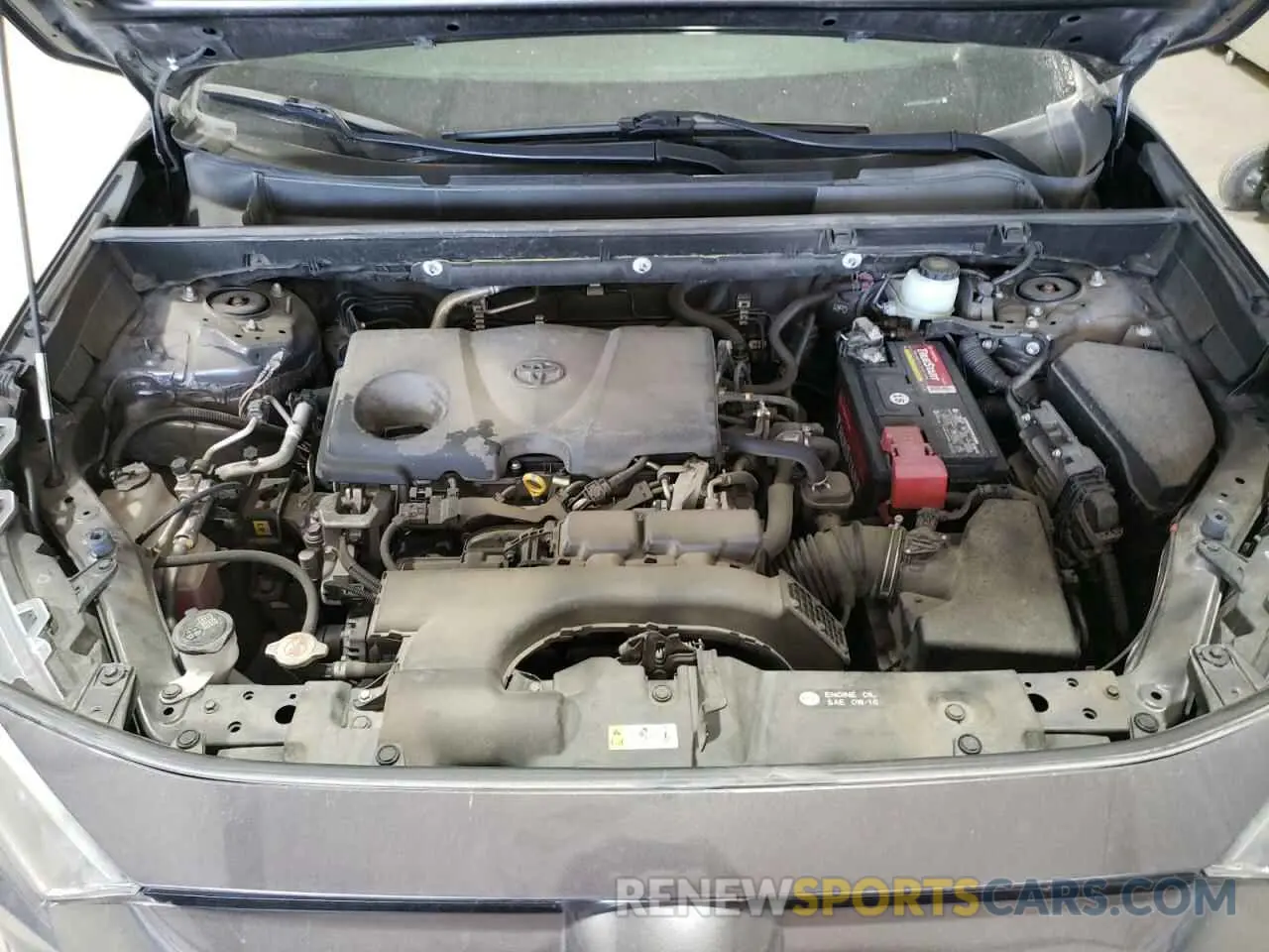 12 Photograph of a damaged car JTMG1RFV3KJ007024 TOYOTA RAV4 2019