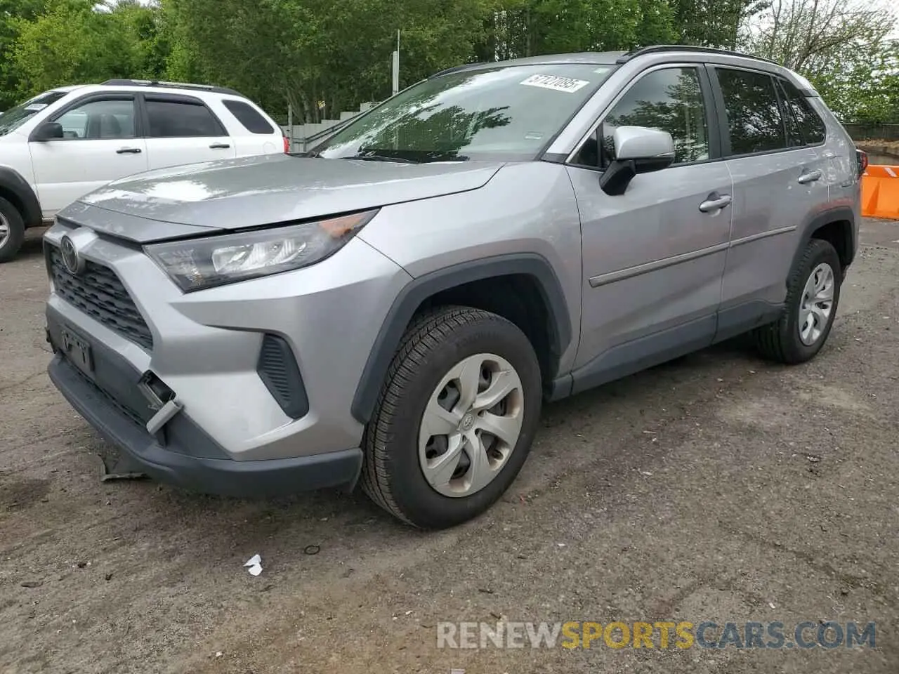 1 Photograph of a damaged car JTMG1RFV4KD004180 TOYOTA RAV4 2019