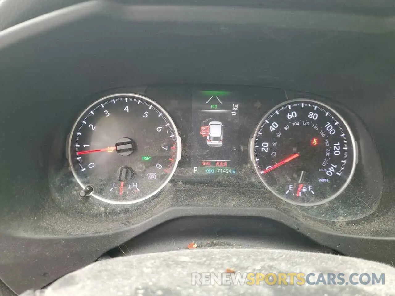9 Photograph of a damaged car JTMG1RFV4KD004180 TOYOTA RAV4 2019