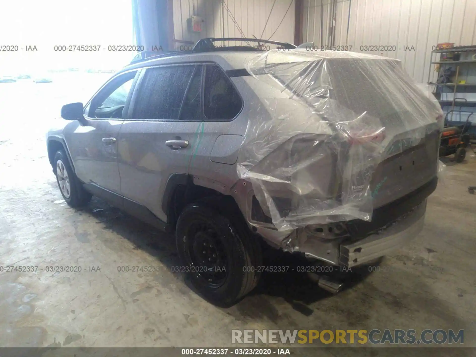 3 Photograph of a damaged car JTMG1RFV4KD019035 TOYOTA RAV4 2019