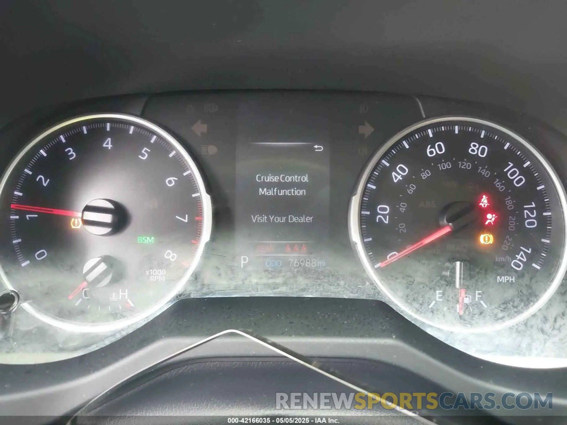 7 Photograph of a damaged car JTMG1RFV4KD022825 TOYOTA RAV4 2019