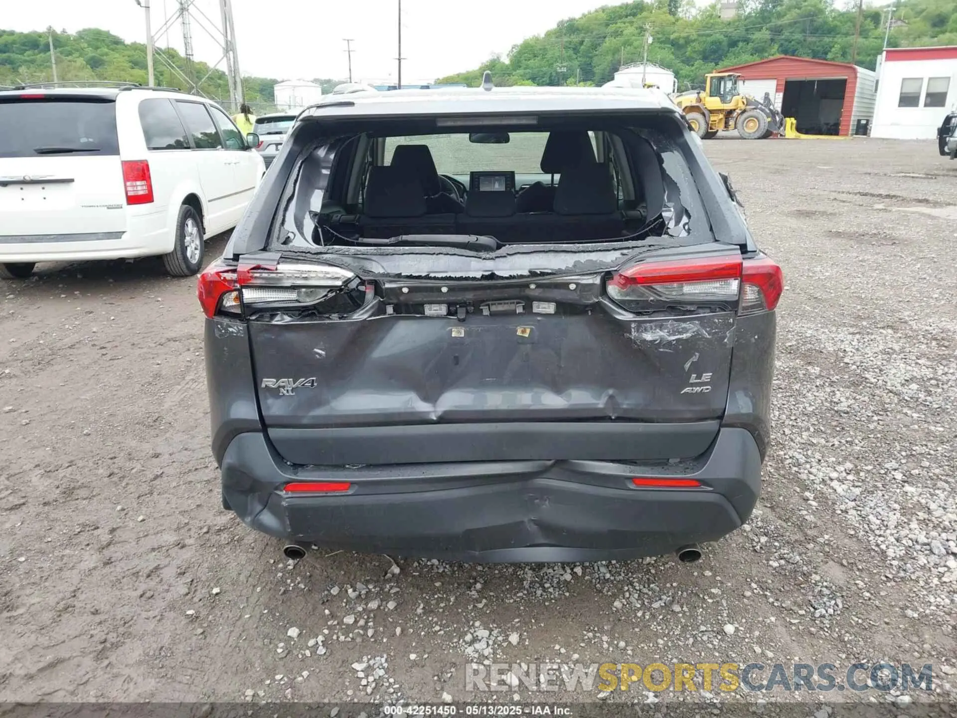6 Photograph of a damaged car JTMG1RFV4KD047188 TOYOTA RAV4 2019
